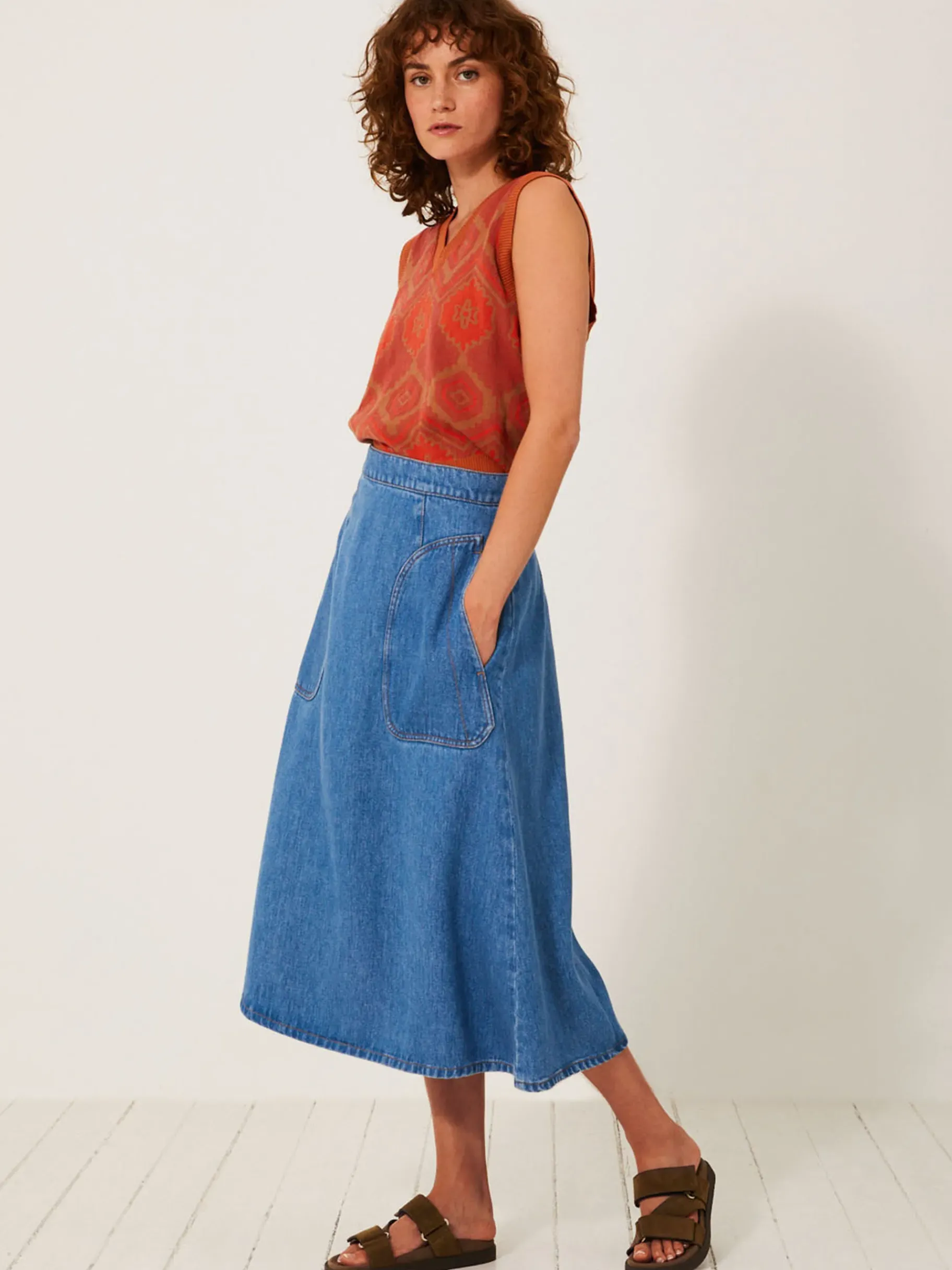 BENSIMON Jupes & Shorts<Jupe laly DENIM