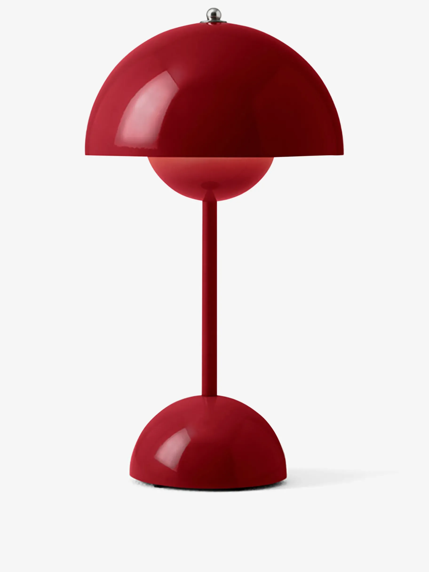 BENSIMON Lampes À Poser<Lampe de table sans fil rechargeable flowerpot vp9 rouge vermillon - &tradition EBENE