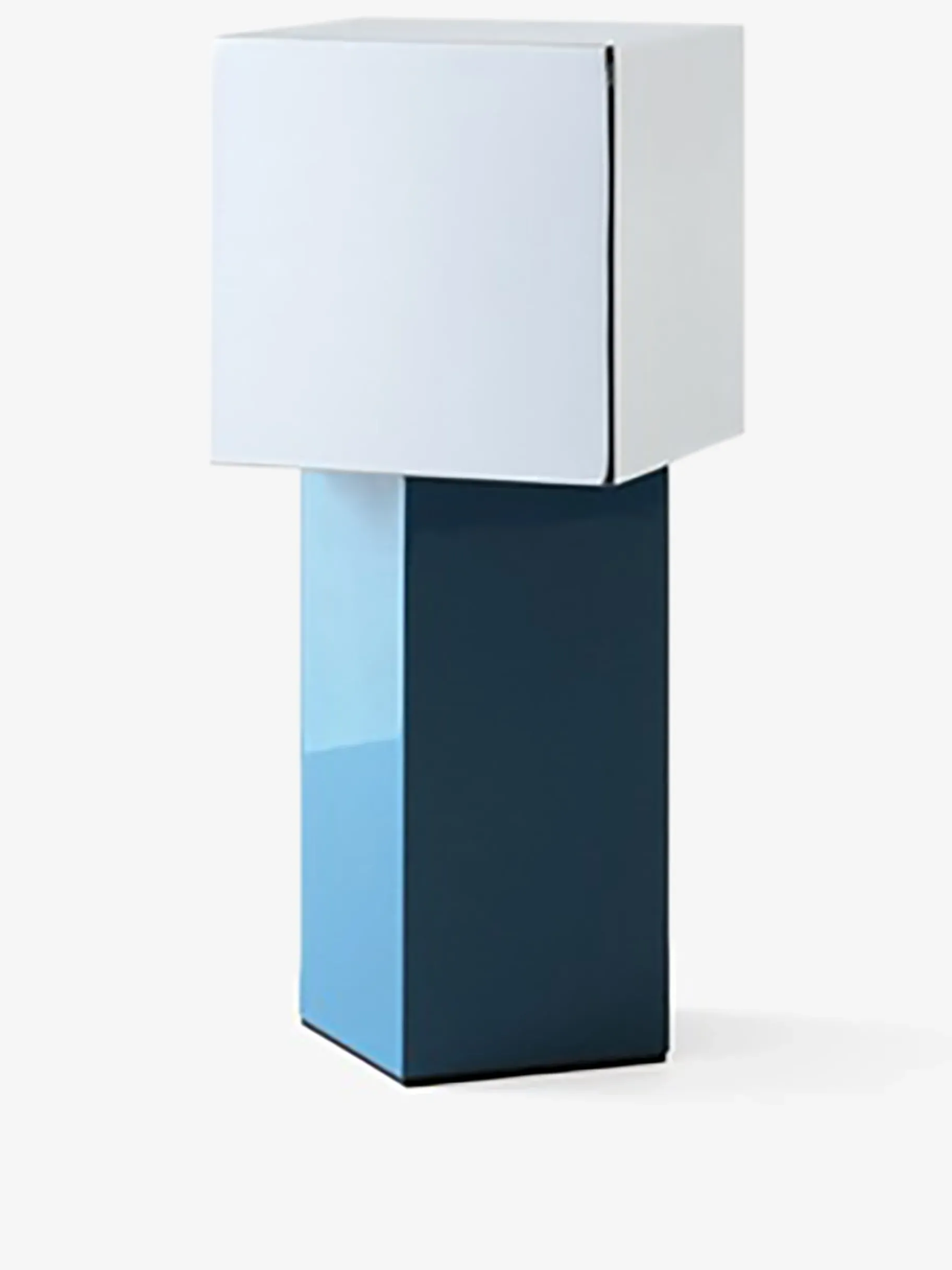 BENSIMON Lampes À Poser<Lampe de table sans fil rechargeable pivot atd7 blue silver - &tradition BLEU METAL