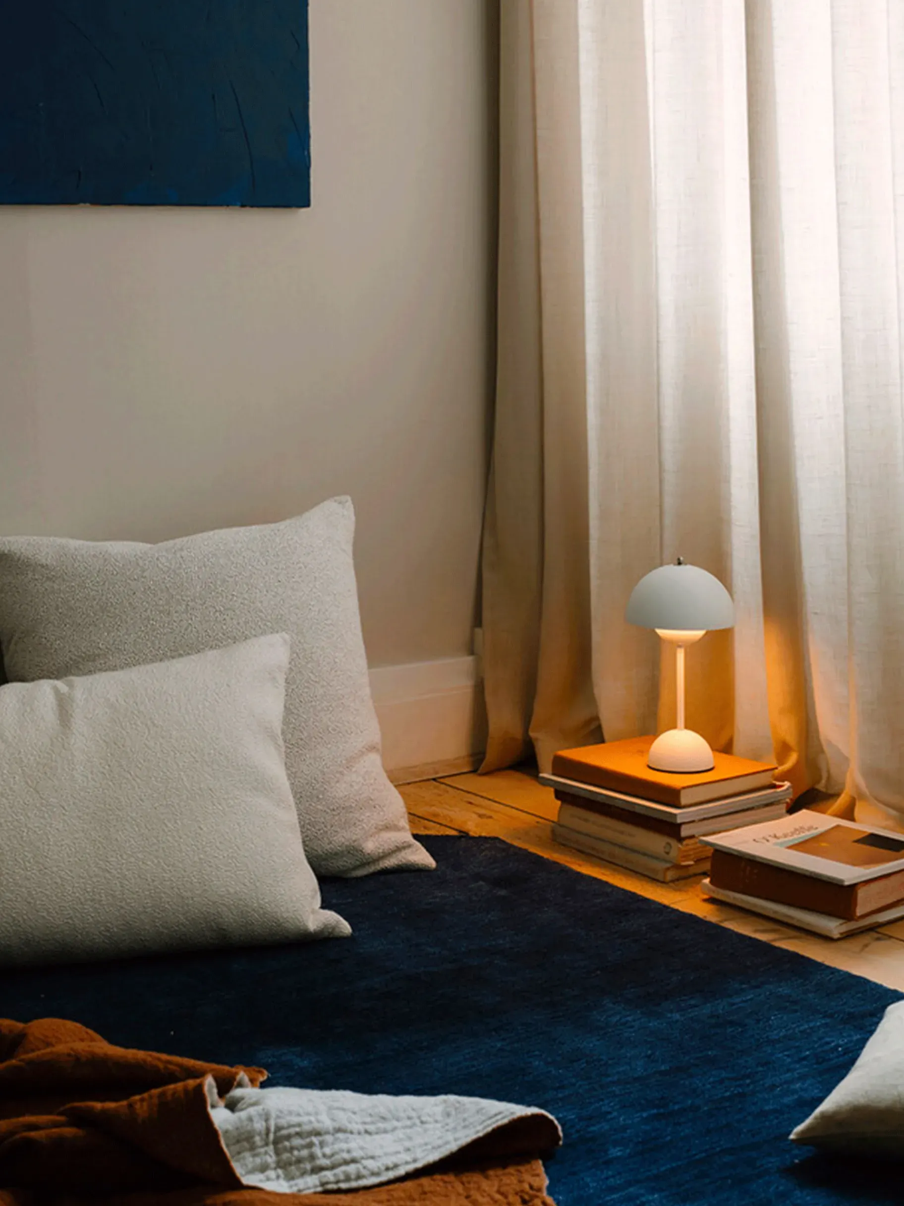 BENSIMON Lampes À Poser<Lampe de table sans fil rechargeable flowerpot vp9 mat - &tradition BLANC
