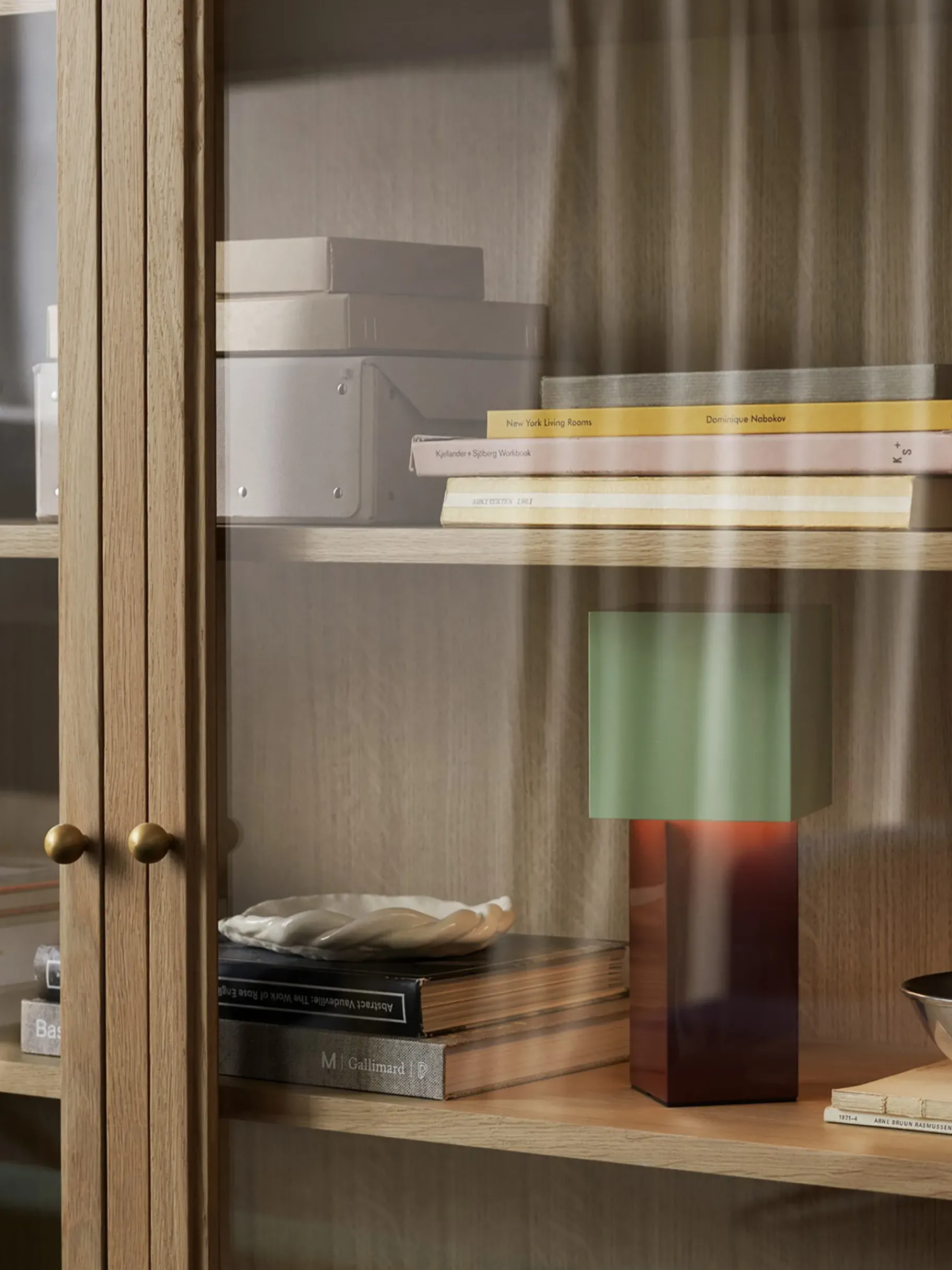 BENSIMON Lampes À Poser<Lampe de table sans fil rechargeable pivot atd7 ochre - &tradition MENTHE