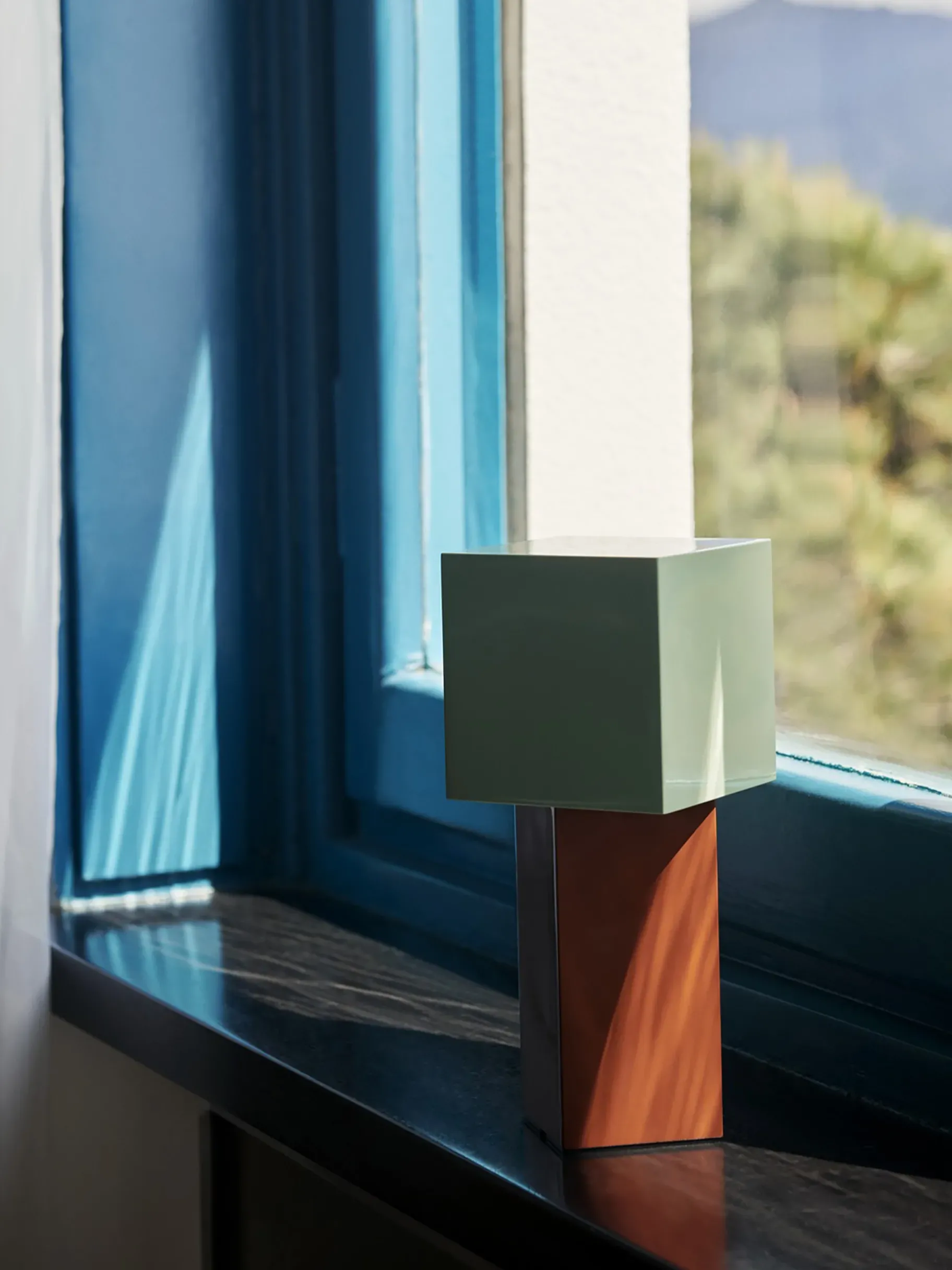 BENSIMON Lampes À Poser<Lampe de table sans fil rechargeable pivot atd7 ochre - &tradition MENTHE