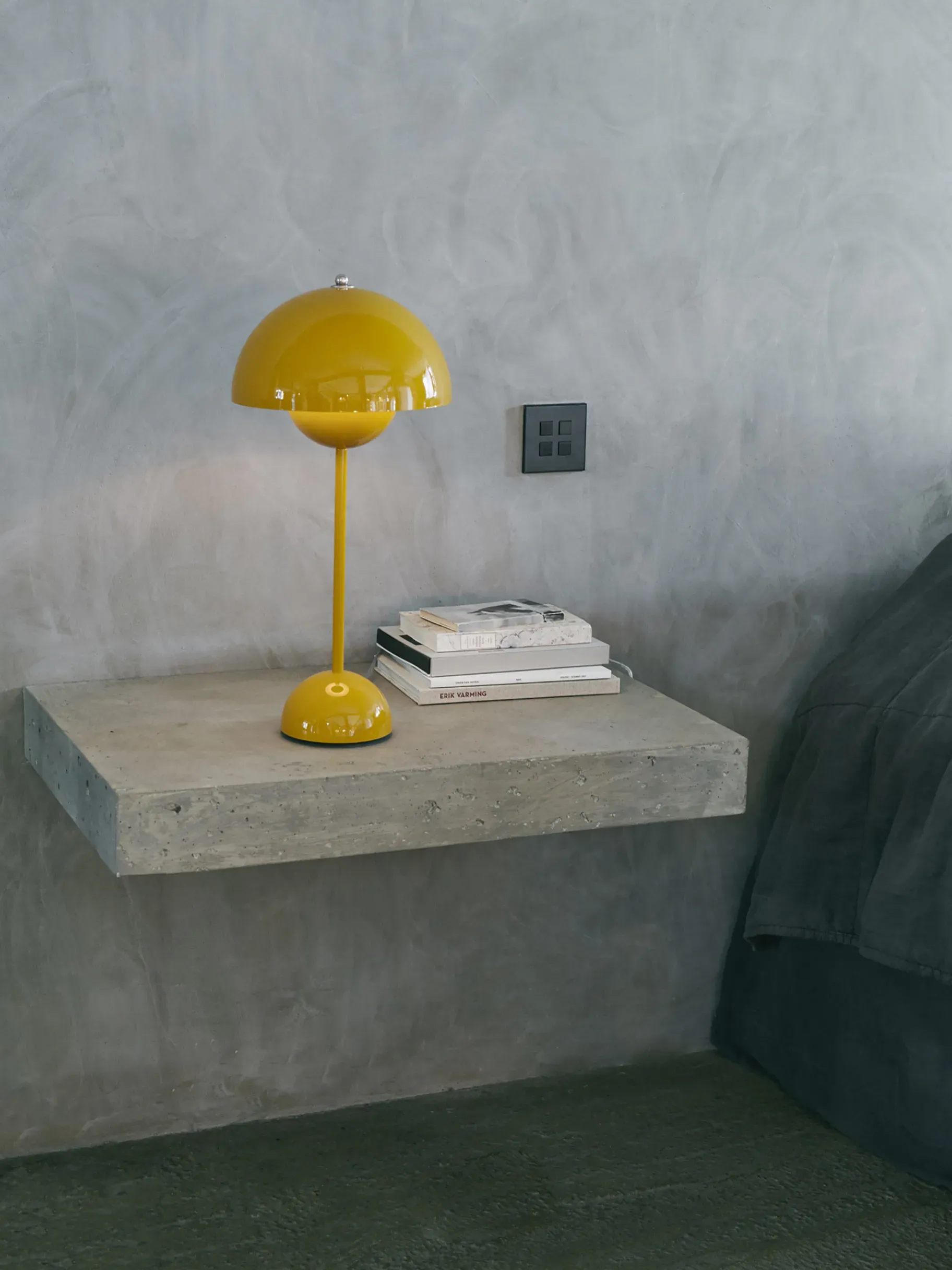 BENSIMON Lampes À Poser<Lampe de table sans fil rechargeable flowerpot vp9 - &tradition MOUTARDE