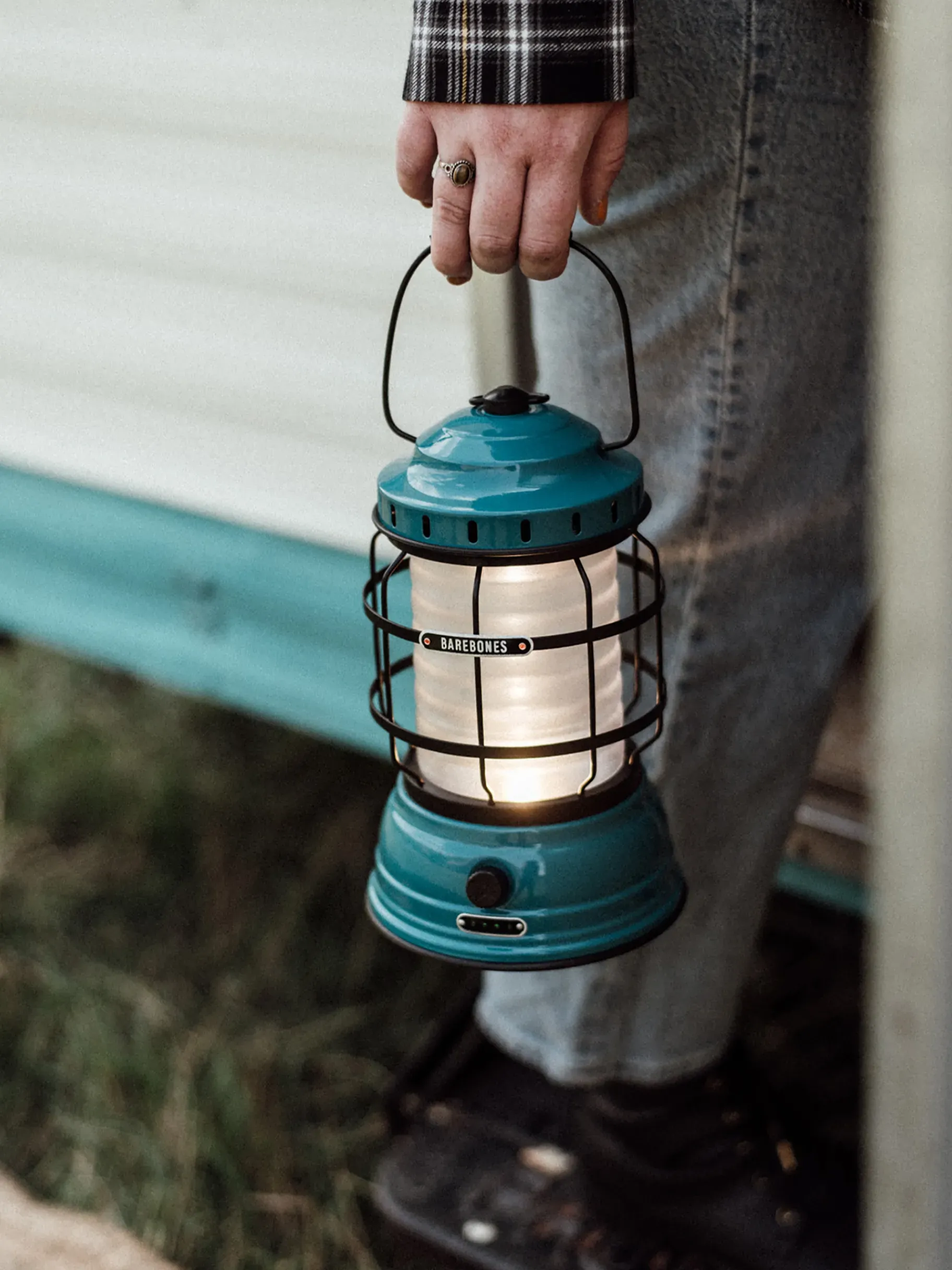 BENSIMON Lampes À Poser<Lampe sans fil rechargeable a poser vintage - barebones BLEU