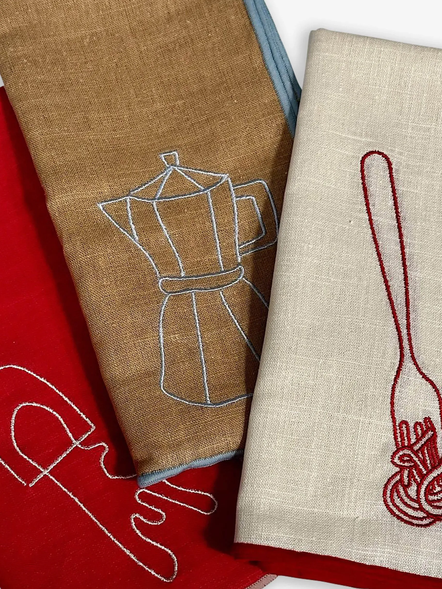 BENSIMON Linge De Maison<Lot de 2 serviettes cafe - the eclectic lifestyle BEIGE