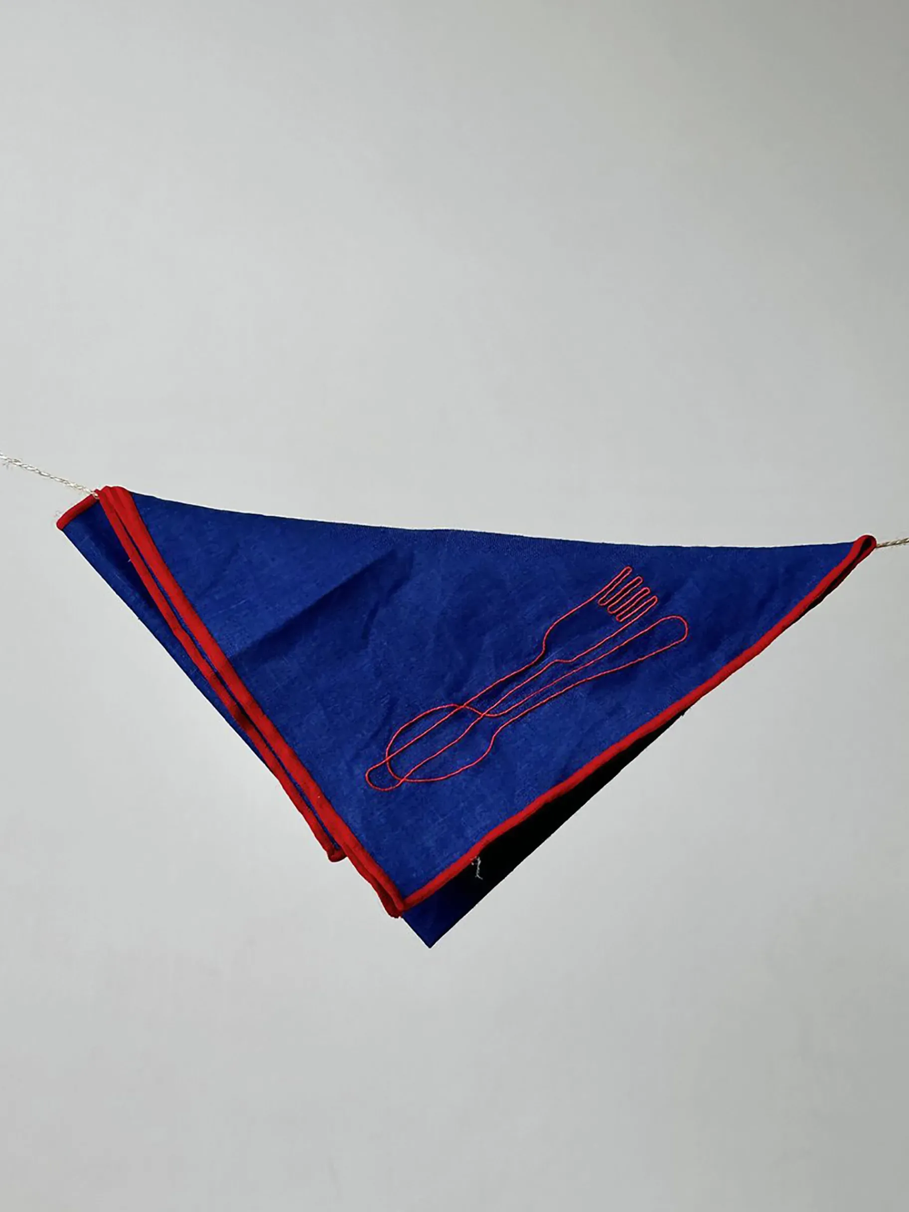 BENSIMON Linge De Maison<Lot de 2 serviettes couverts - the eclectic lifestyle BLEU