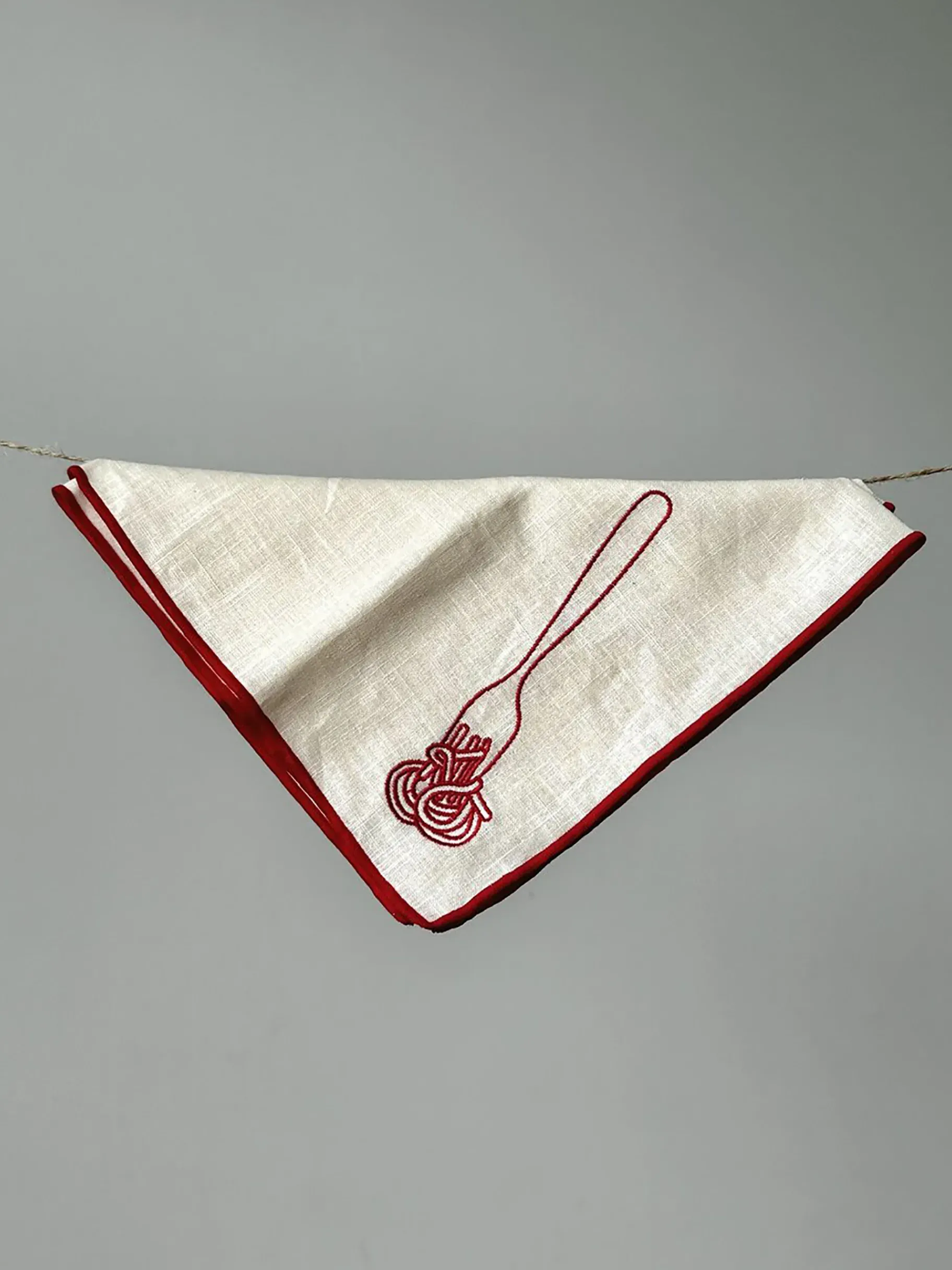 BENSIMON Linge De Maison<Lot de 2 serviettes spaghettis beige - the eclectic lifestyle ECRU