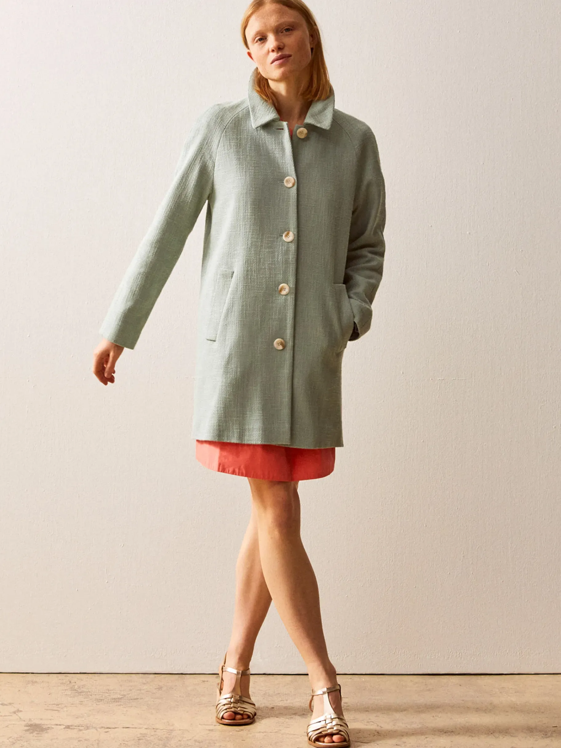 BENSIMON Manteaux & Vestes<Manteau aquila #ffffff