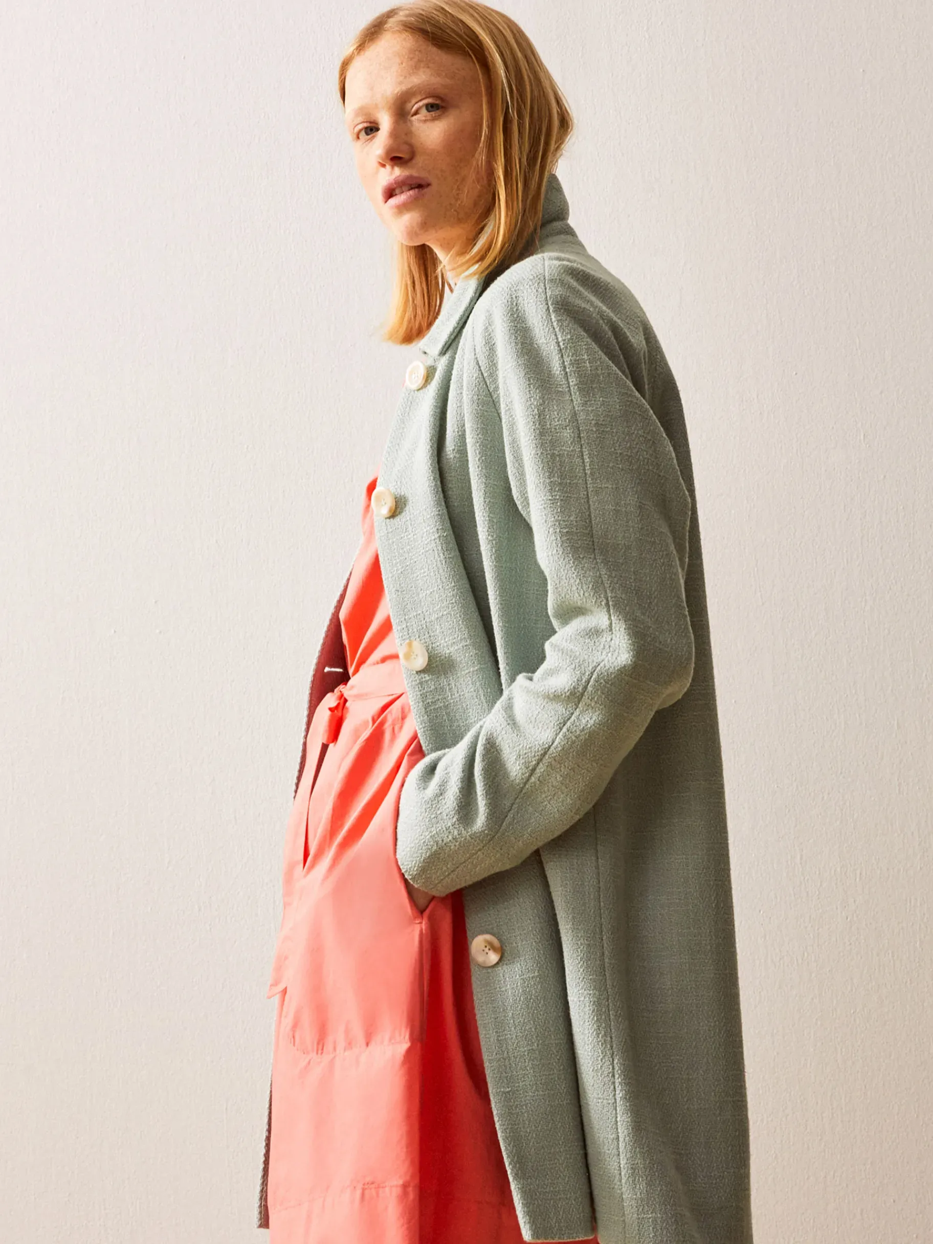 BENSIMON Manteaux & Vestes<Manteau aquila #ffffff