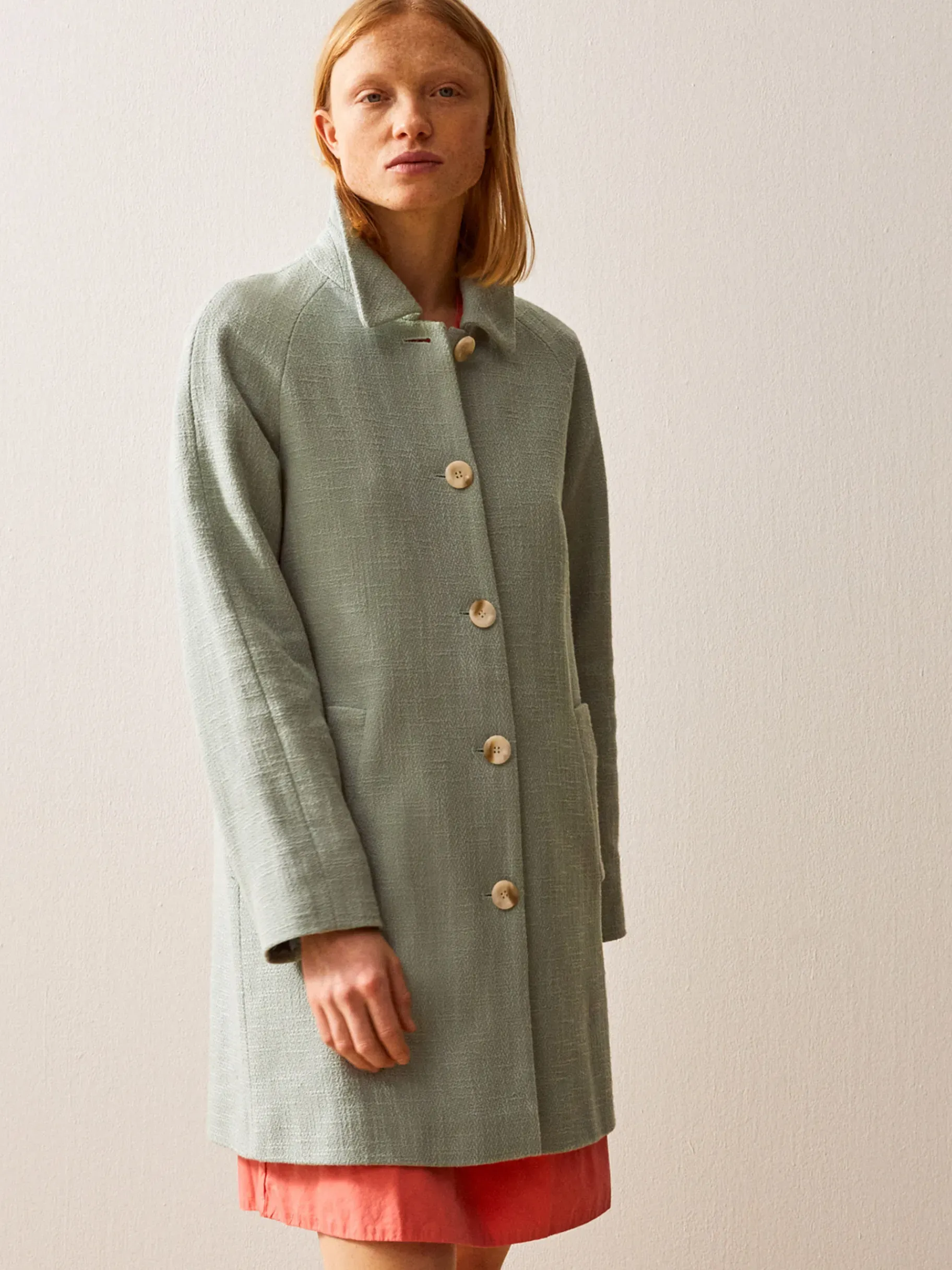 BENSIMON Manteaux & Vestes<Manteau aquila #ffffff