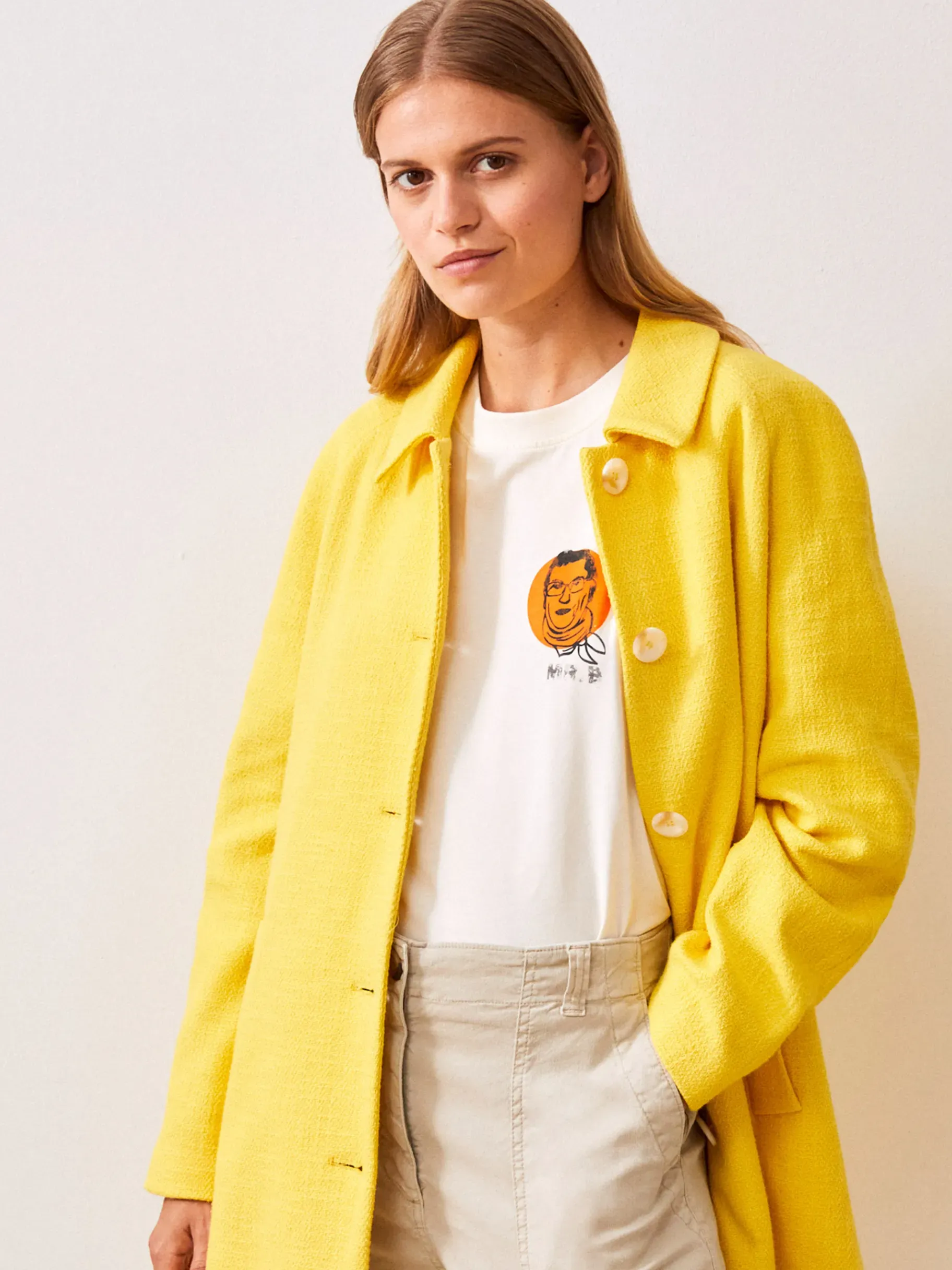 BENSIMON Manteaux & Vestes<Manteau aquila CITRON