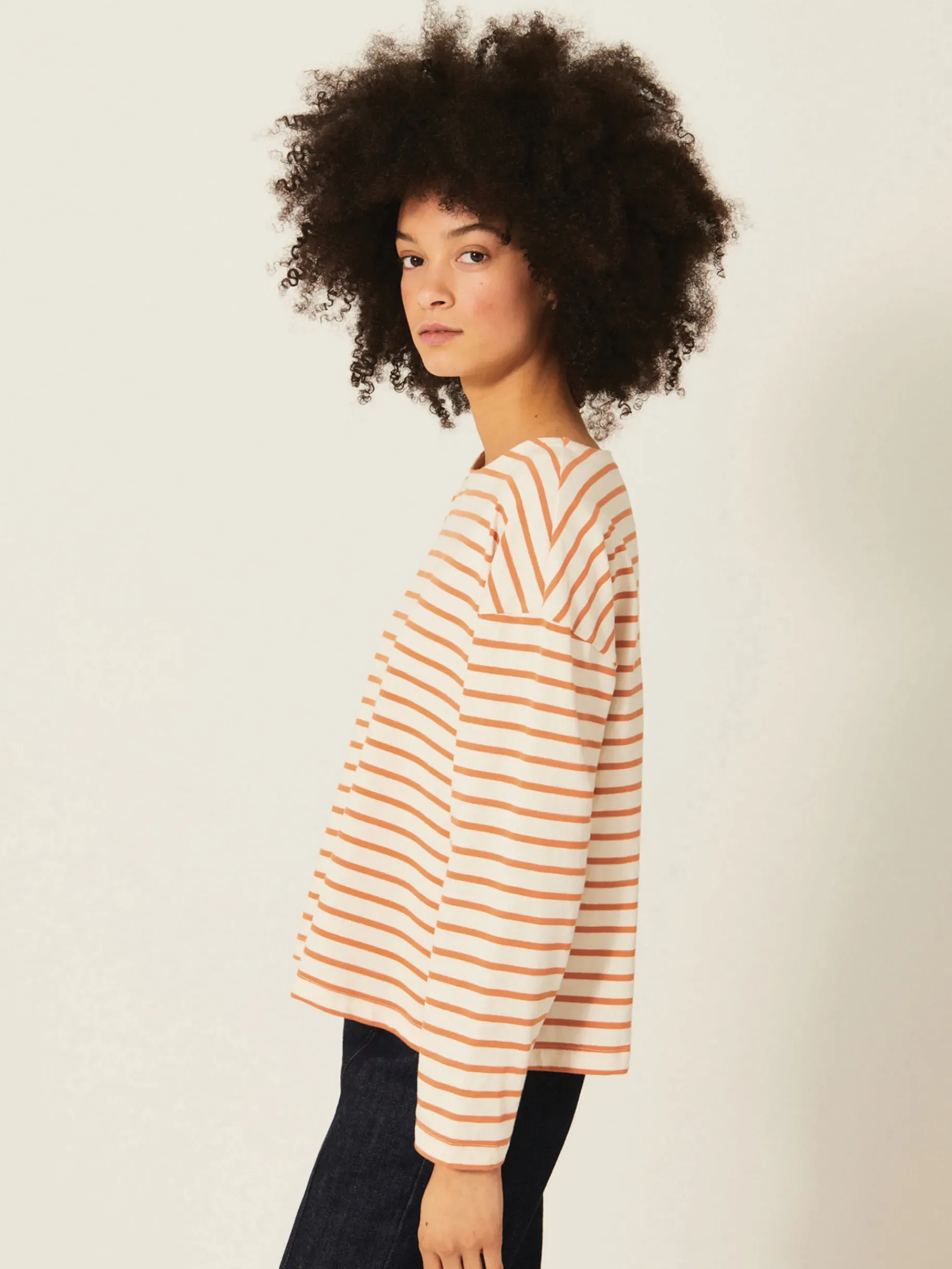 BENSIMON Tops & Chemises<Mariniere loick CREME/TERRACOTTA