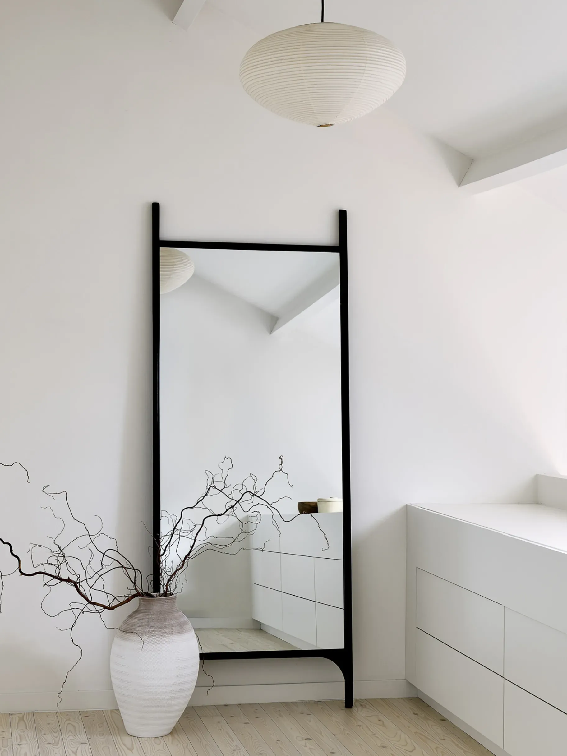 BENSIMON Miroirs<Miroir a poser pi 55x190 acajou - ethnicraft NOIR