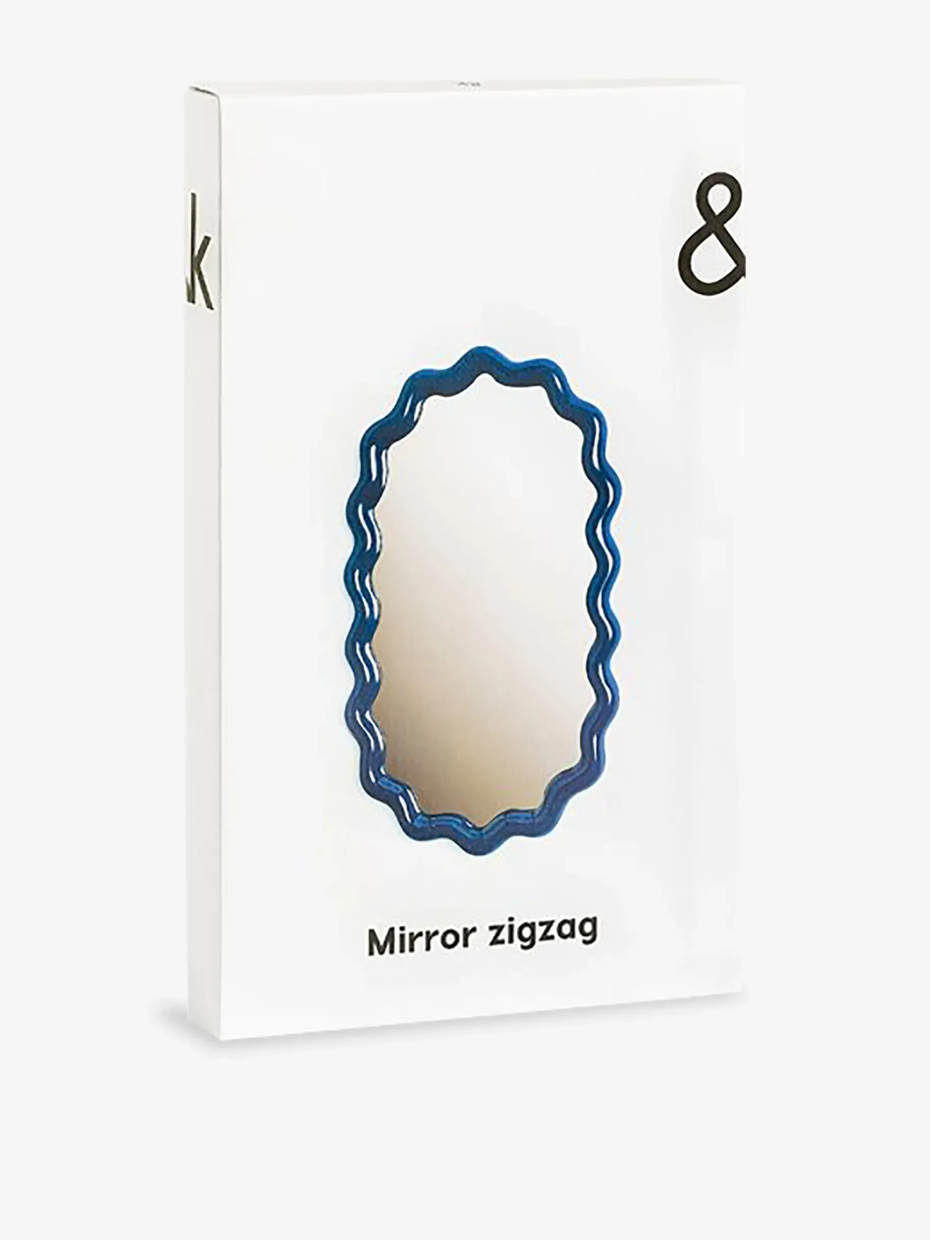 BENSIMON Miroirs<Miroir zigzag 40x24cm - &klevering BLEU