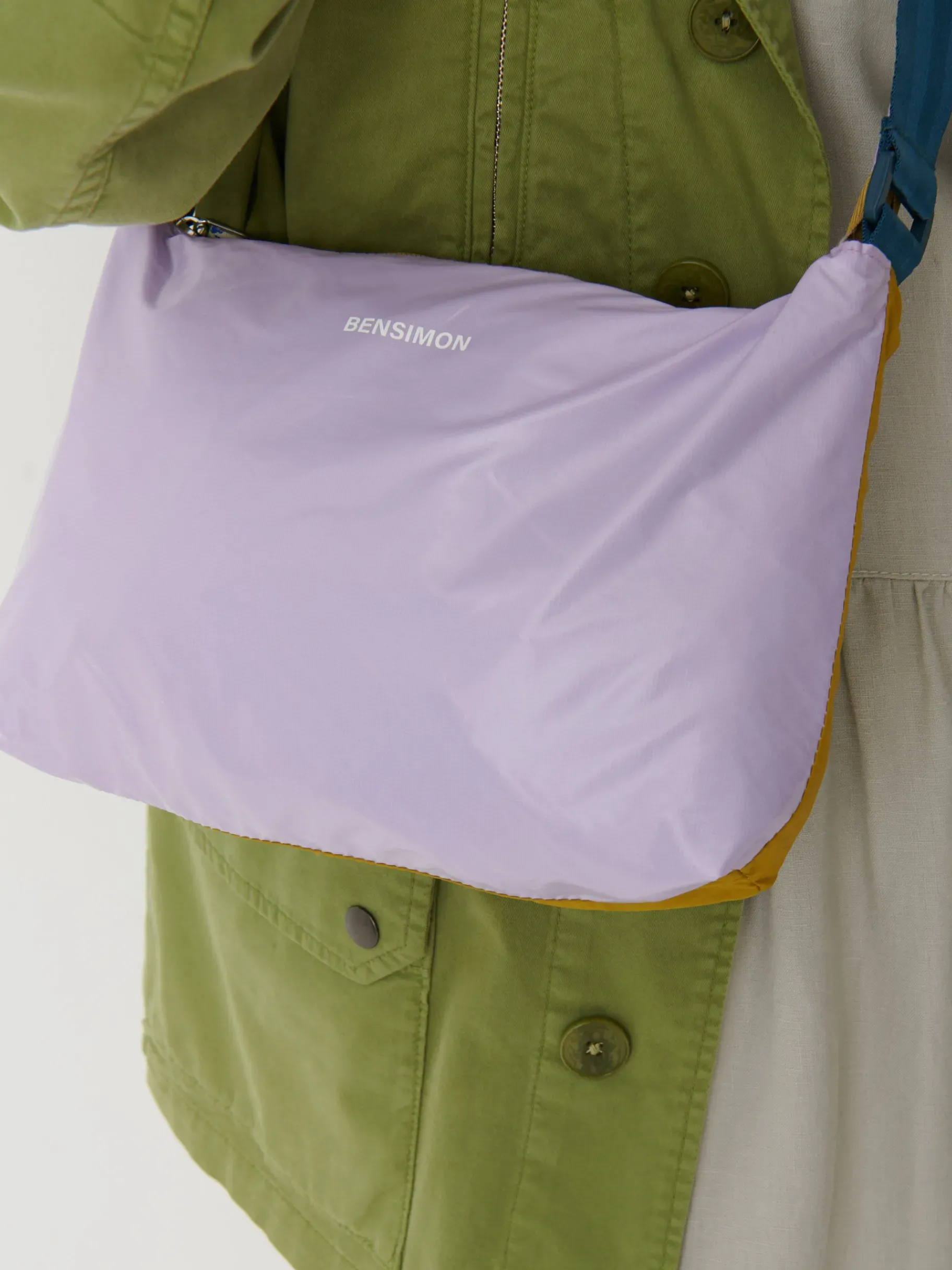 BENSIMON Sacs Porté Épaule<New besace mansfield PARME