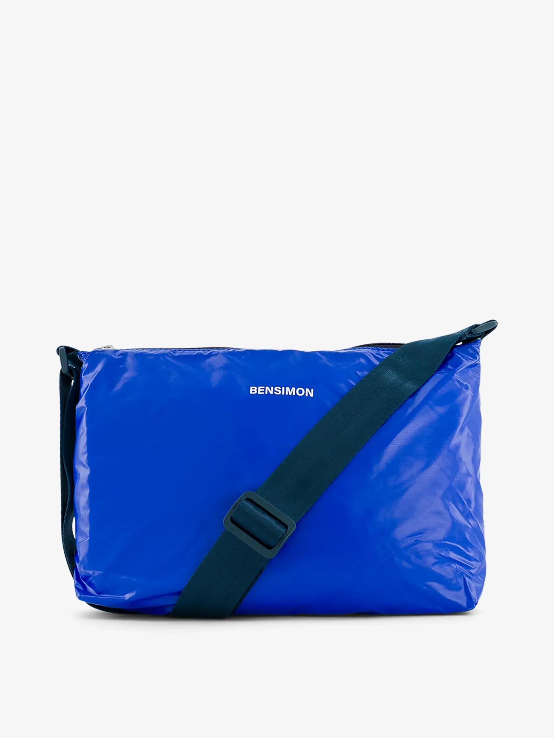 BENSIMON Sacs Porté Épaule<New besace mansfield BLEU VIF