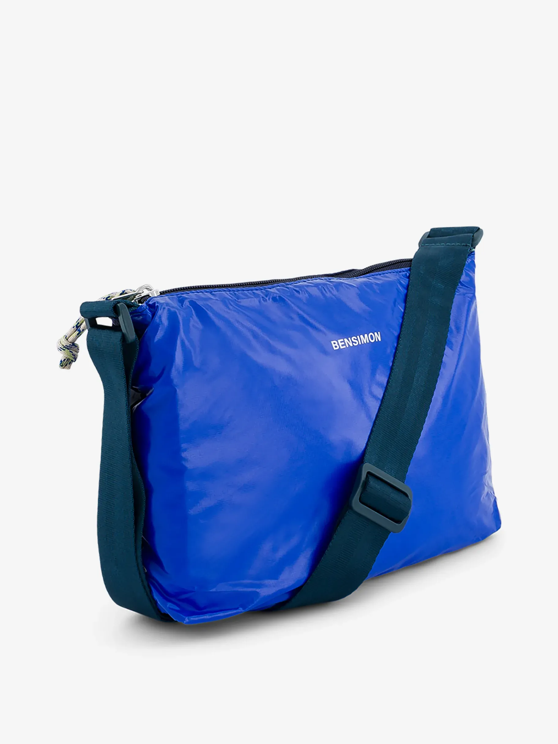 BENSIMON Sacs Porté Épaule<New besace mansfield BLEU VIF
