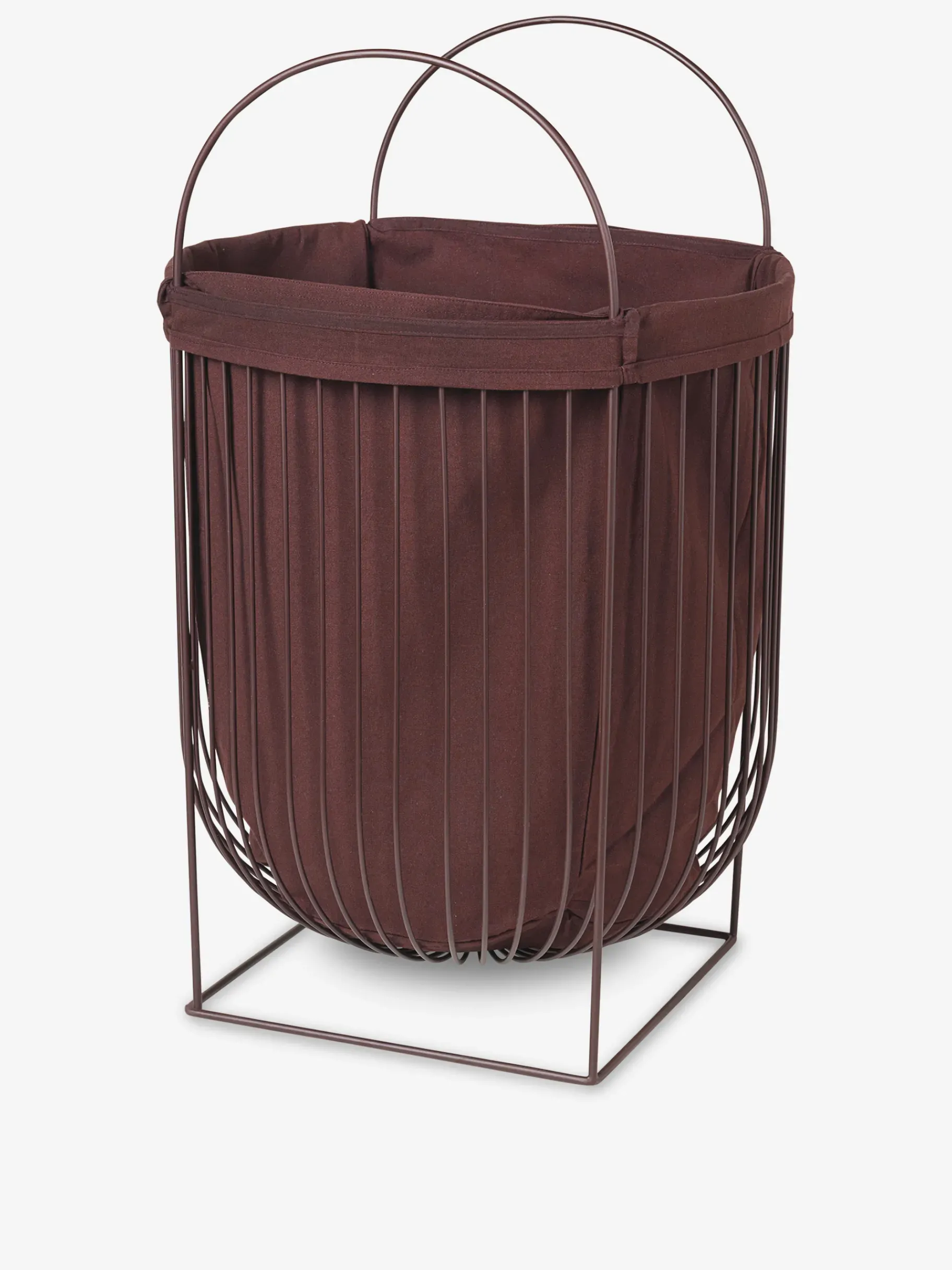 BENSIMON Paniers Et Caisses<Panier a linge sac amovible arild auberg... CHOCOLAT