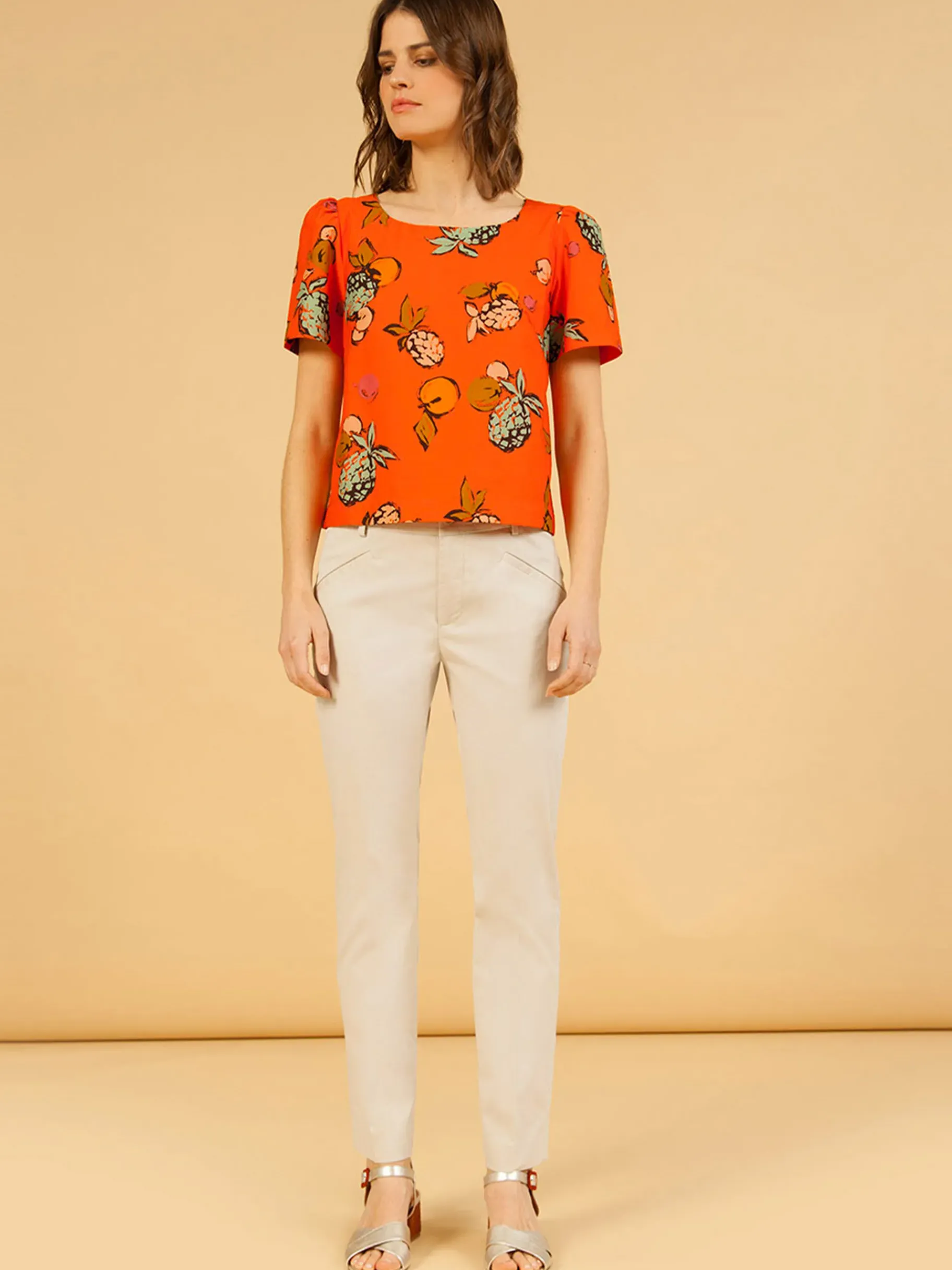 BENSIMON Pantalons<Pantalon ademar BEIGE