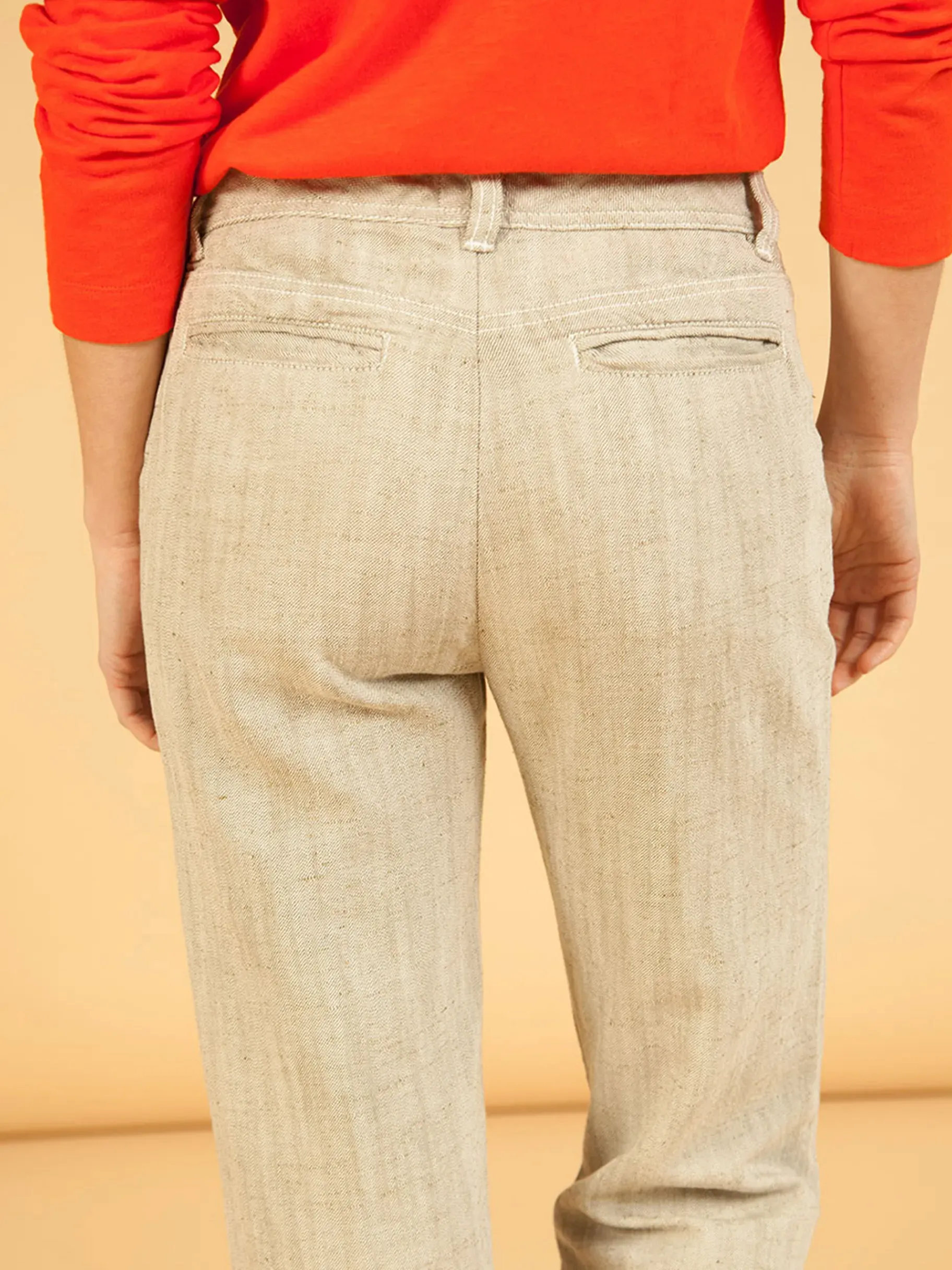BENSIMON Pantalons<Pantalon bartold KAKI