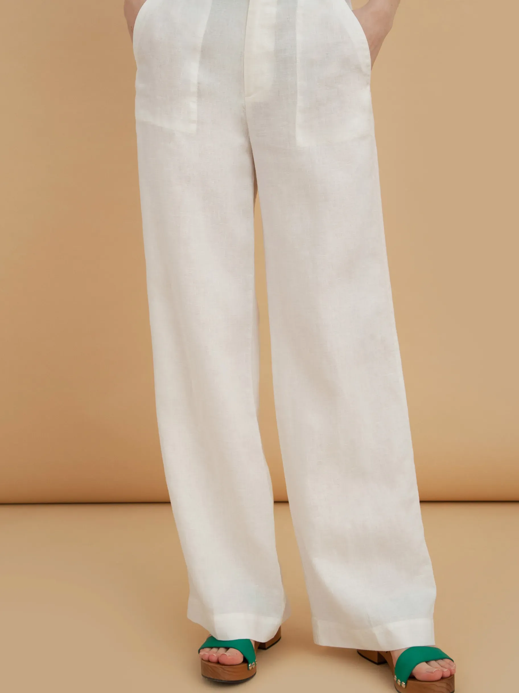 BENSIMON Pantalons<Pantalon benjamin ECRU