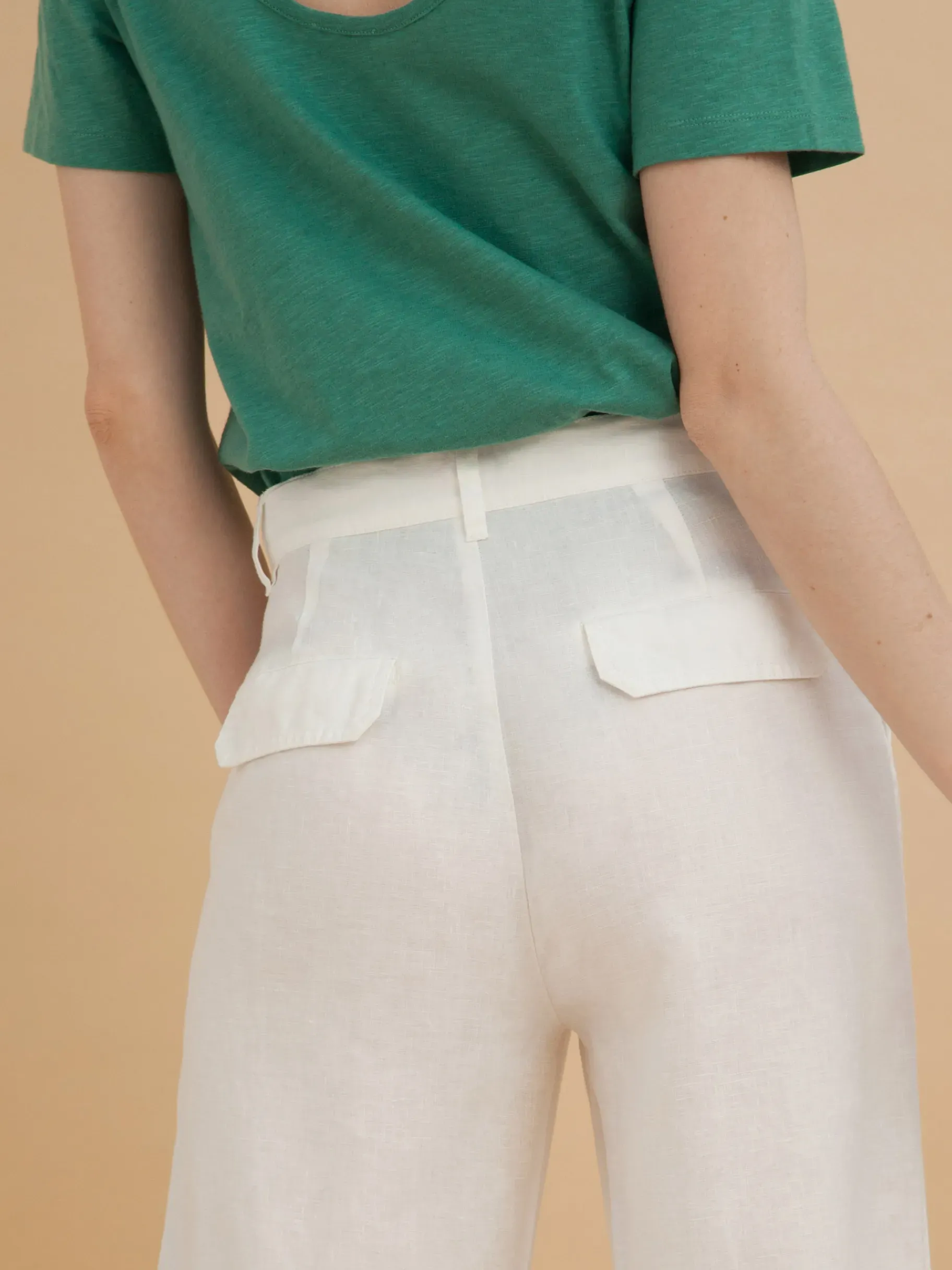 BENSIMON Pantalons<Pantalon benjamin ECRU