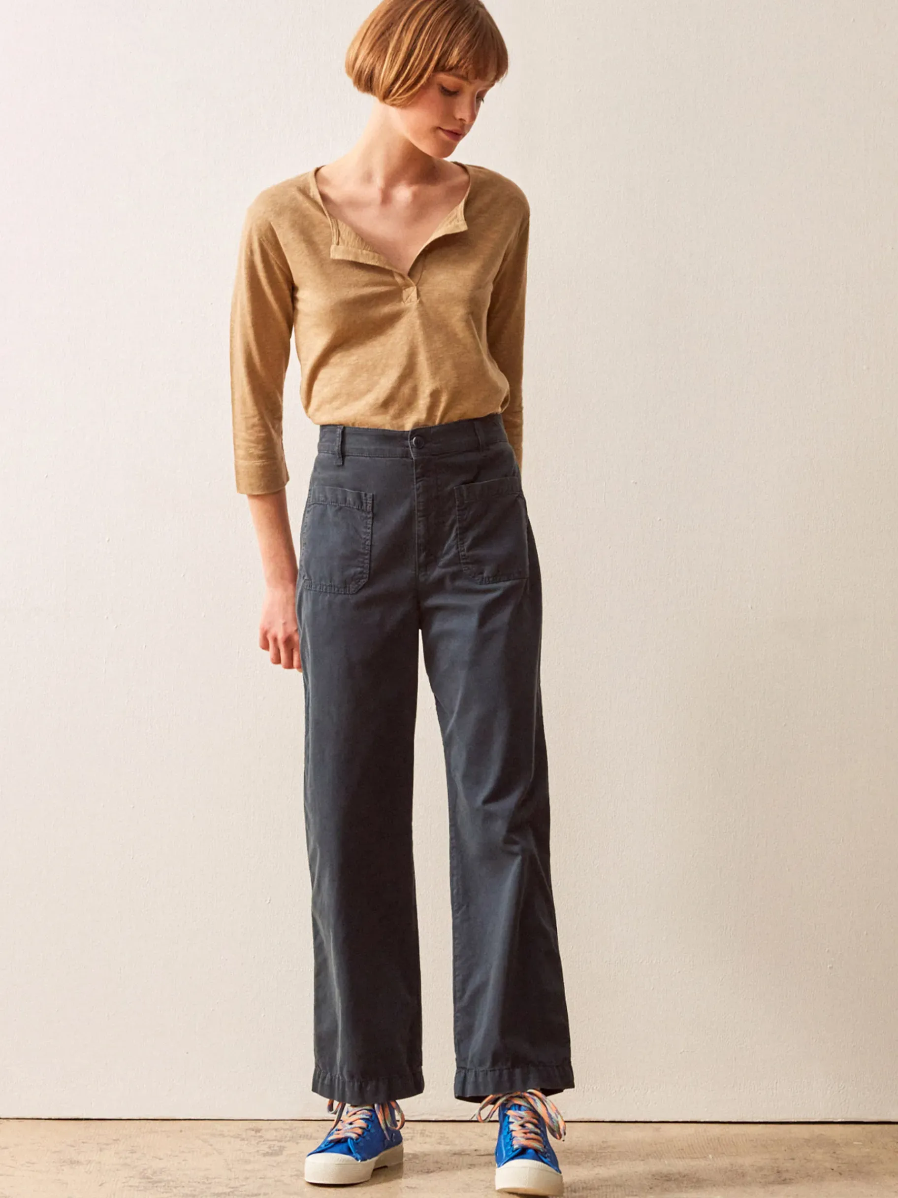 BENSIMON Pantalons<Pantalon blua MARINE