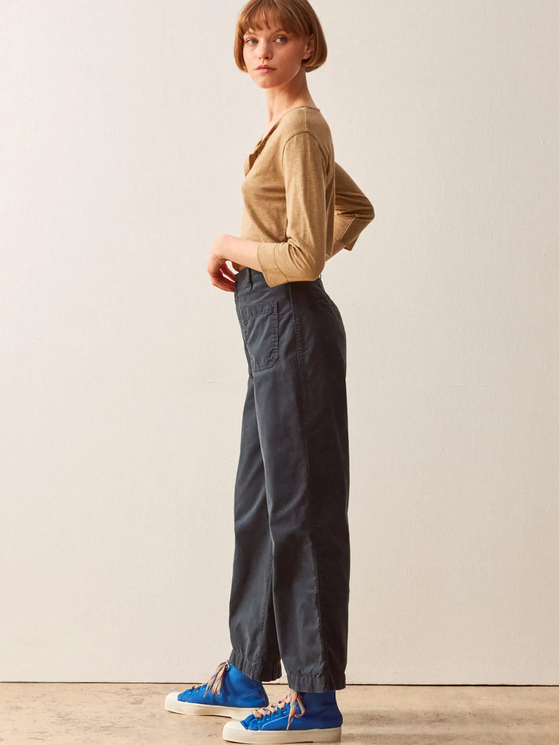 BENSIMON Pantalons<Pantalon blua MARINE