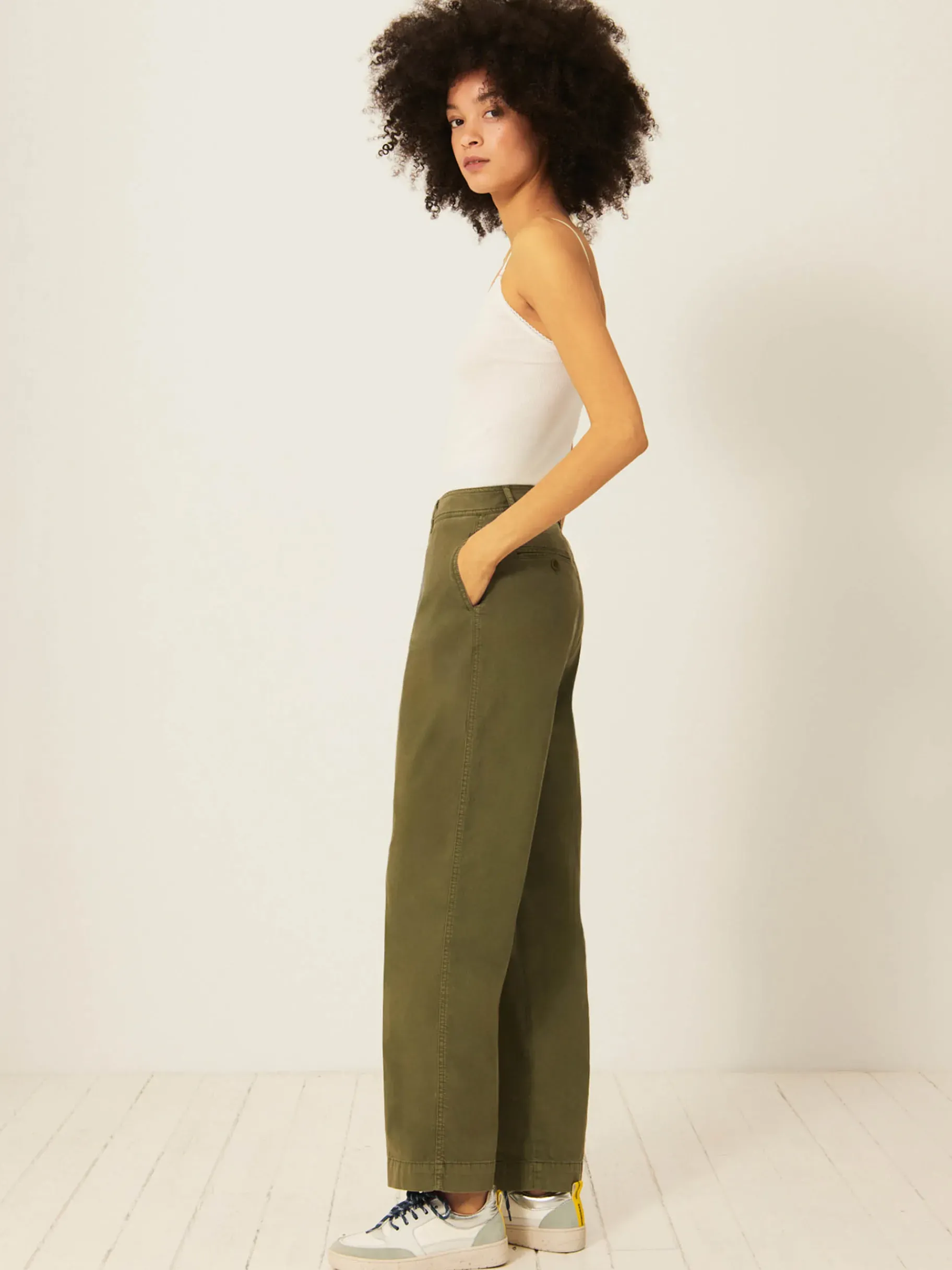 BENSIMON Pantalons<Pantalon chino KAKI