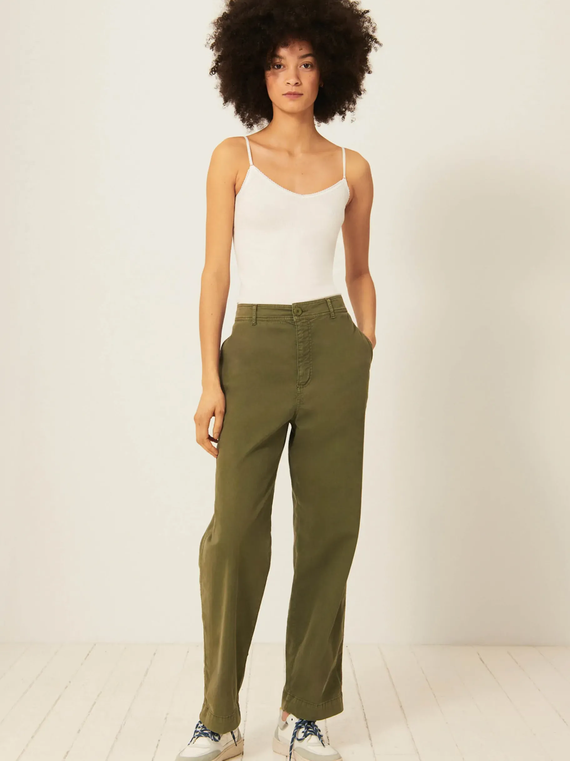 BENSIMON Pantalons<Pantalon chino KAKI