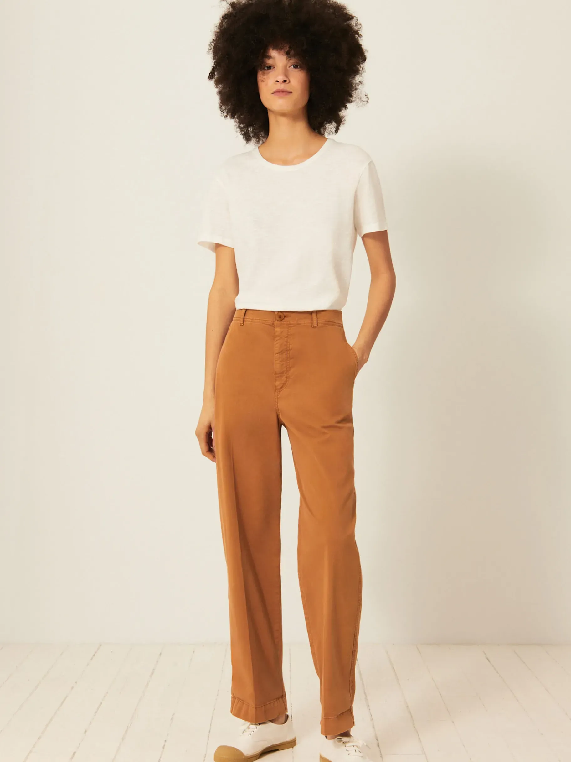 BENSIMON Pantalons<Pantalon chino FAUVE