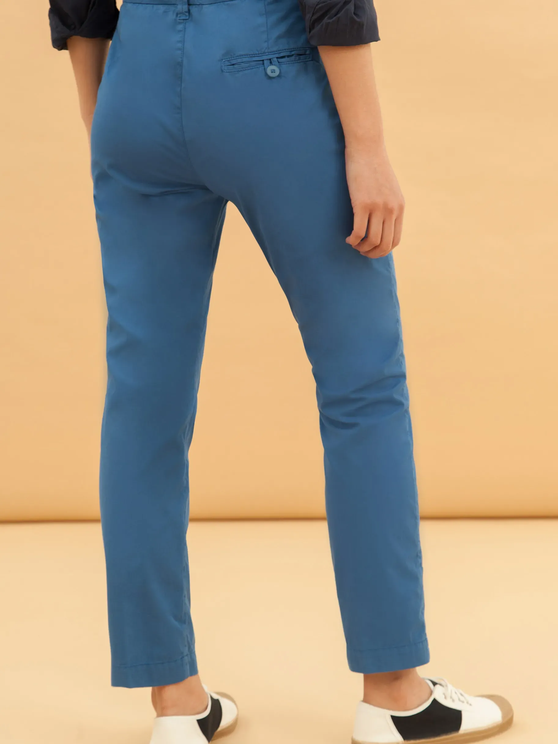 BENSIMON Pantalons<Pantalon chinoso BLEU
