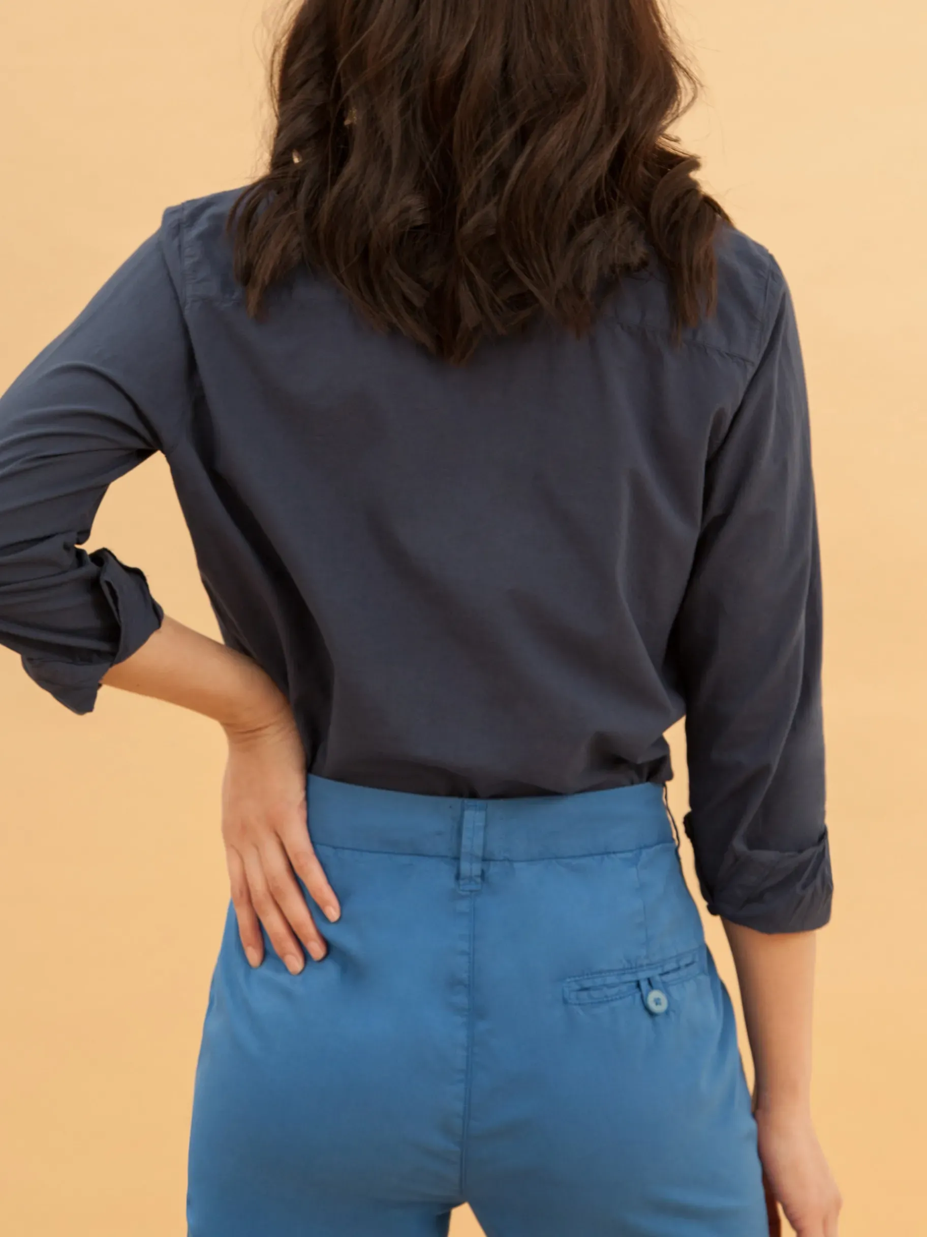 BENSIMON Pantalons<Pantalon chinoso BLEU