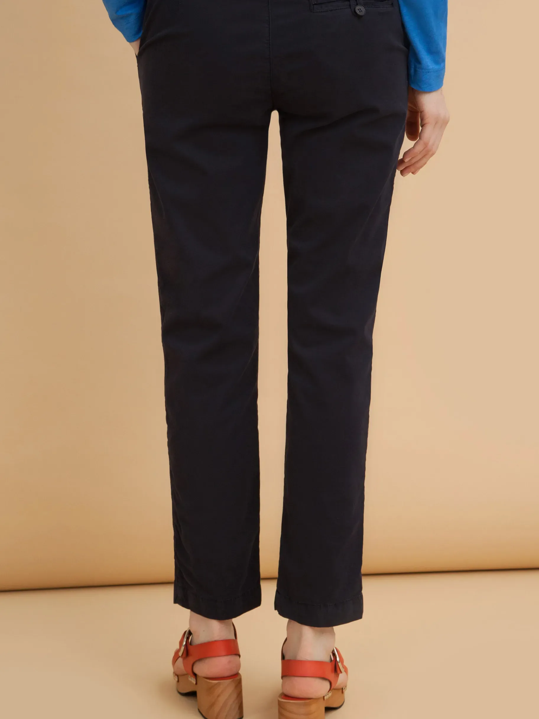 BENSIMON Pantalons<Pantalon chinoso MARINE