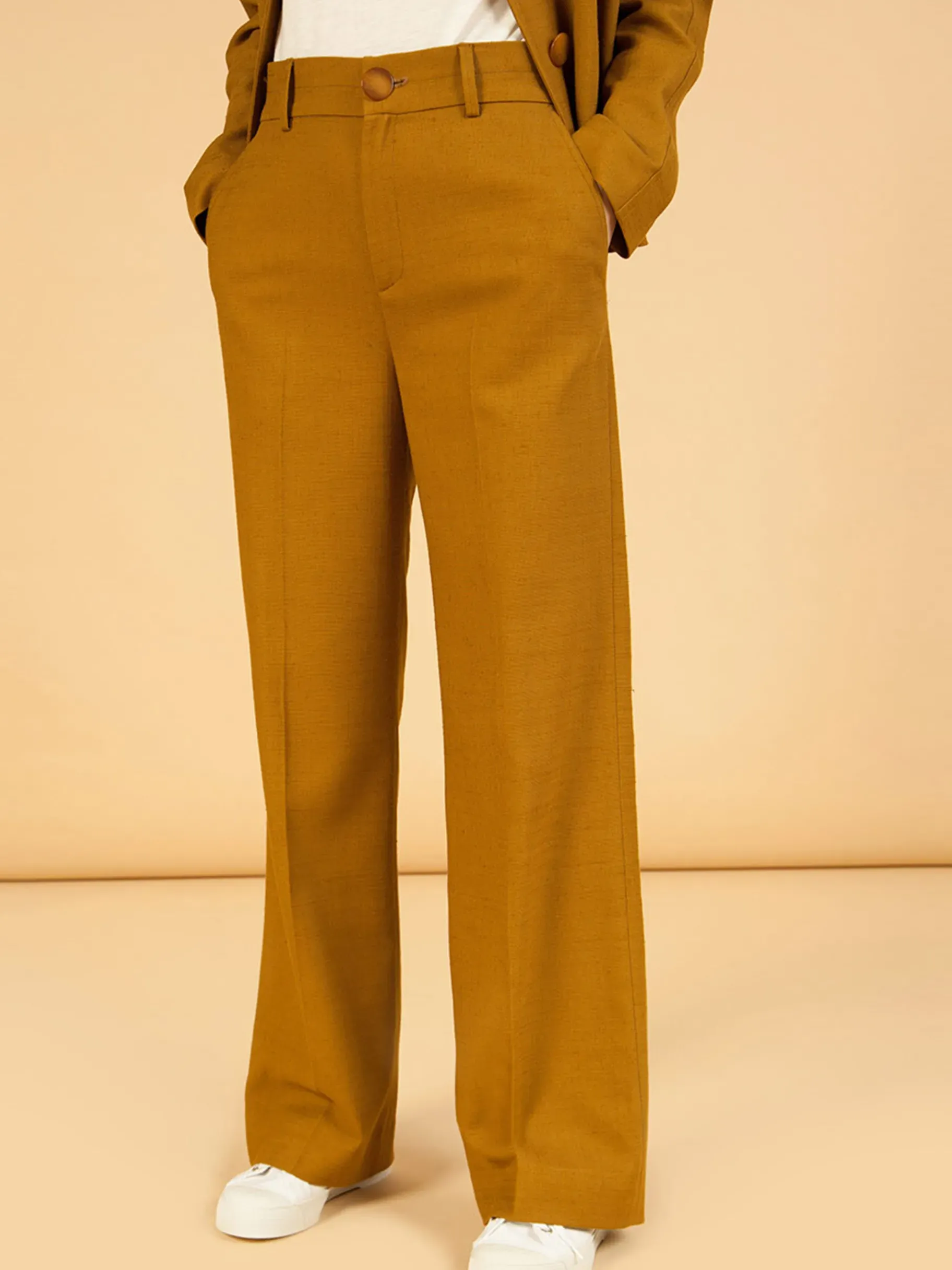 BENSIMON Pantalons<Pantalon dama BEIGE ARMY