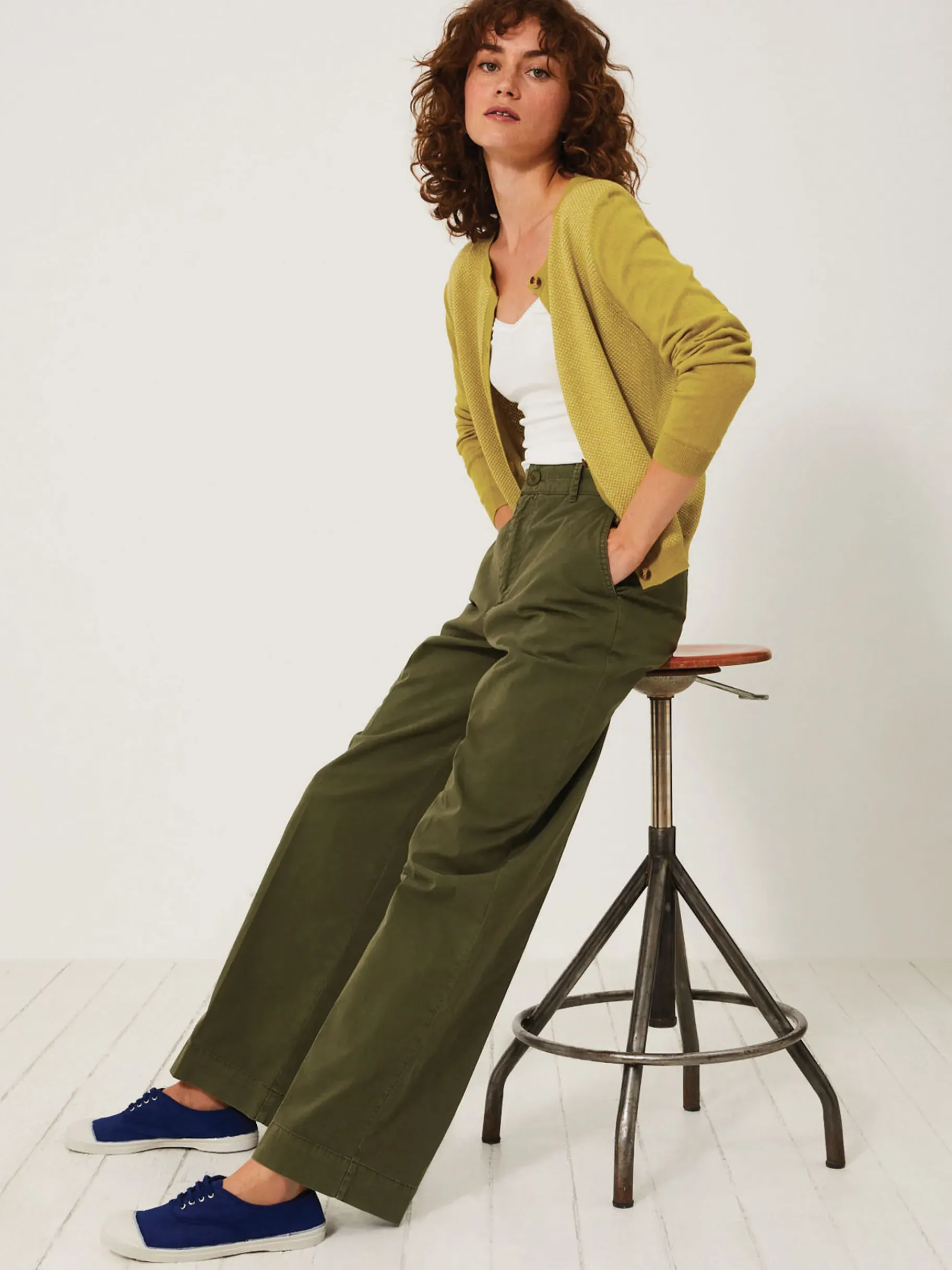BENSIMON Pantalons<Pantalon dama KAKI