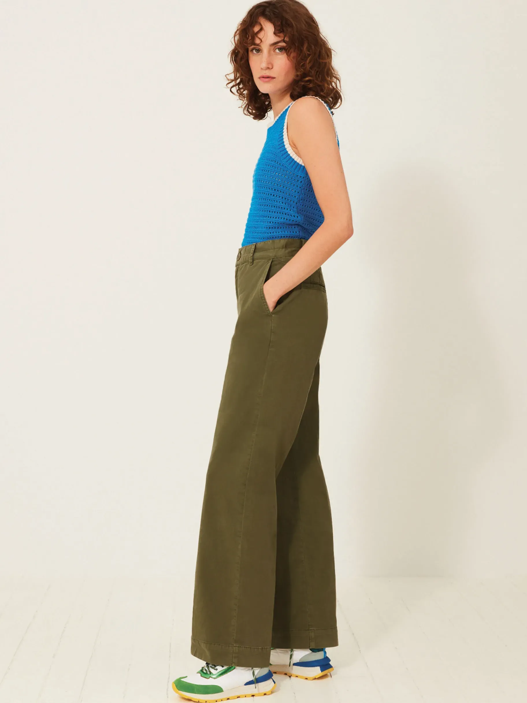 BENSIMON Pantalons<Pantalon dama KAKI