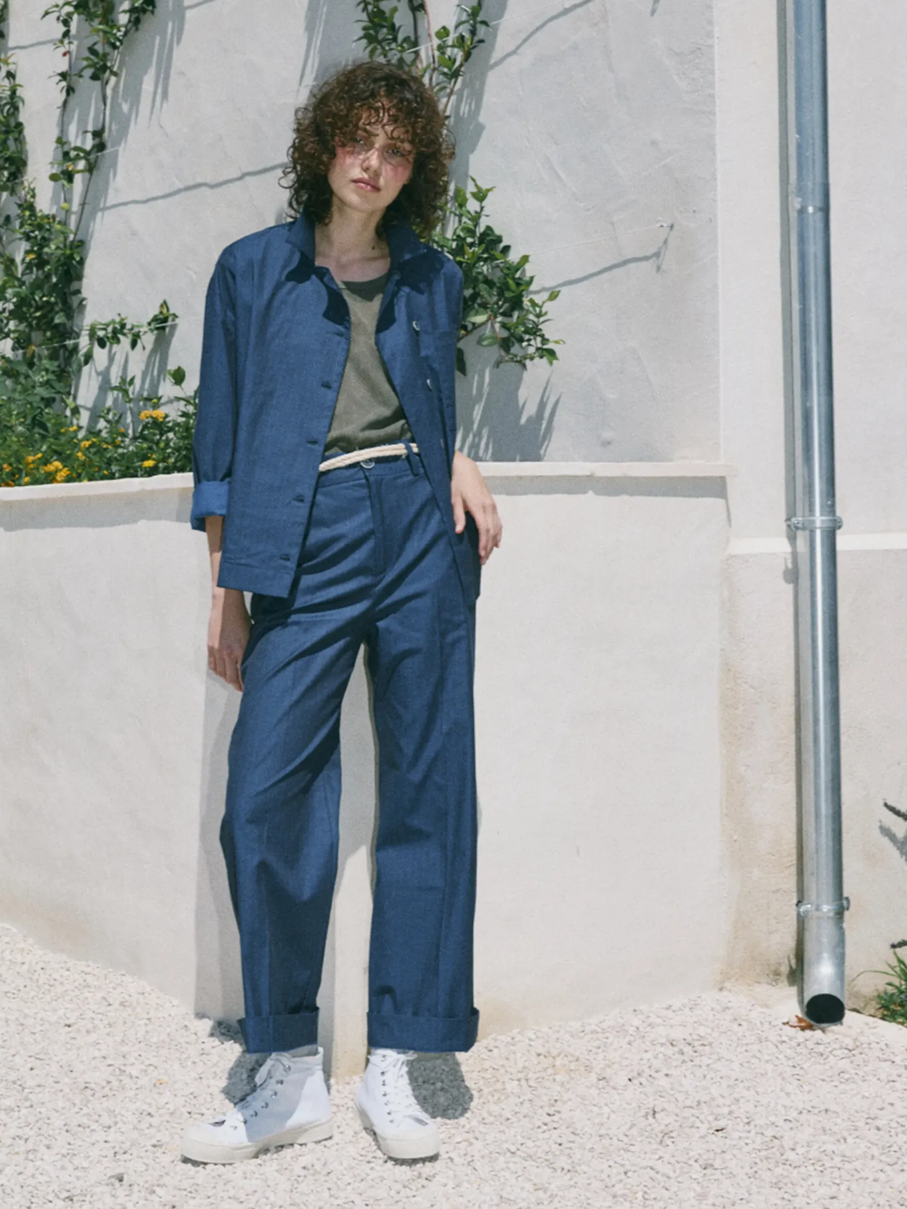 BENSIMON Pantalons<Pantalon dama DENIM