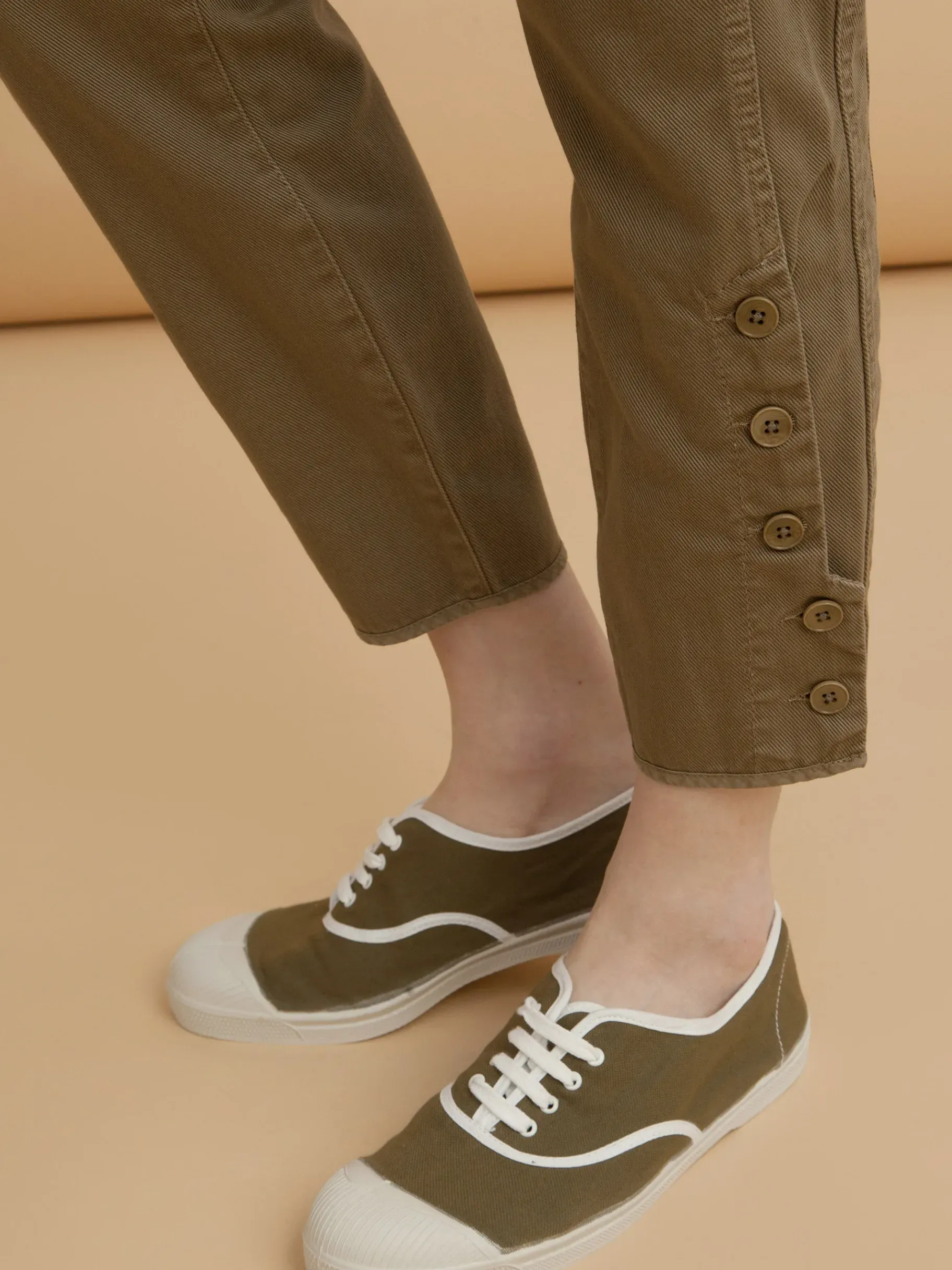 BENSIMON Pantalons<Pantalon eloi KAKI