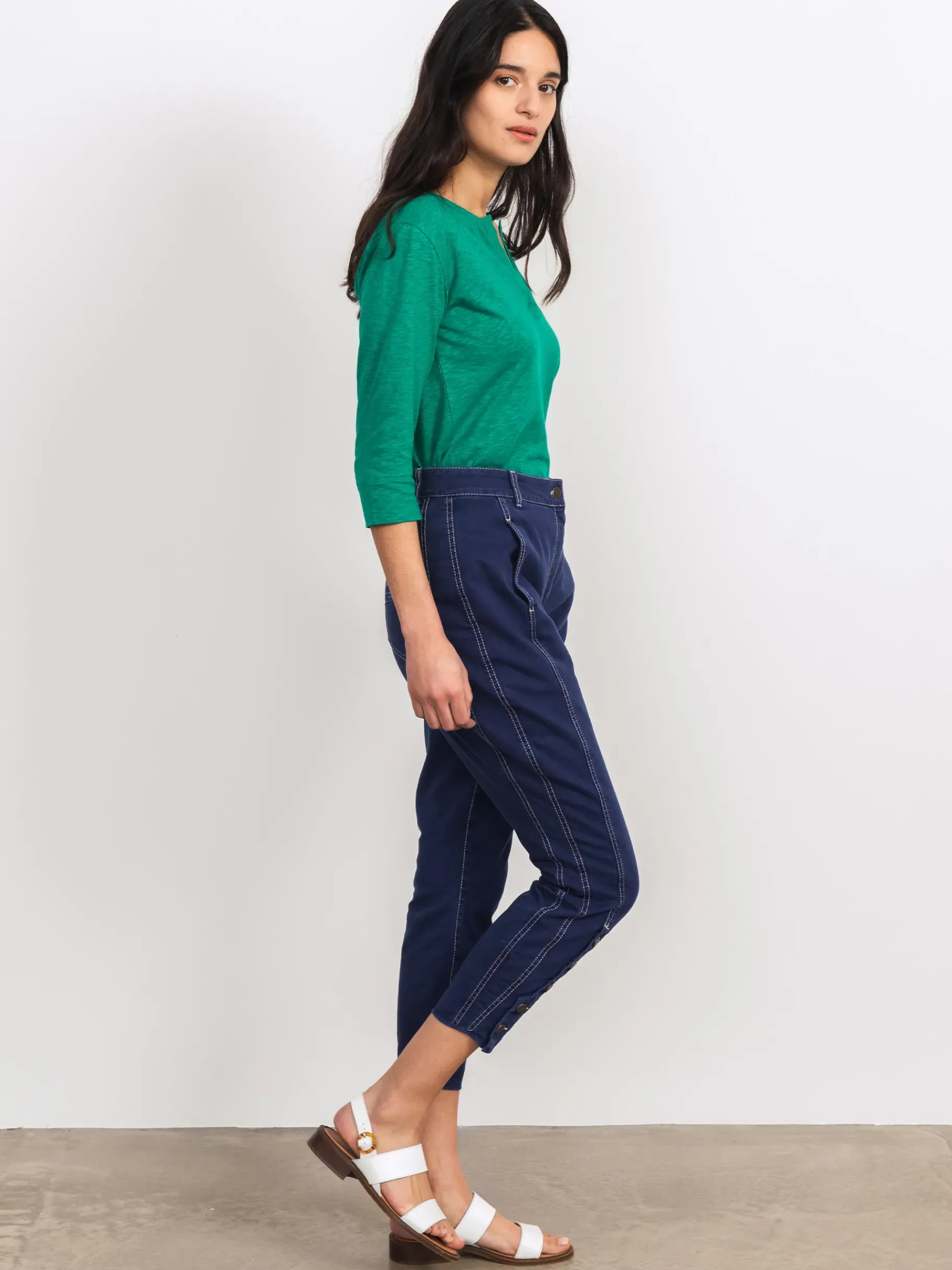 BENSIMON Pantalons<Pantalon eloi INDIGO