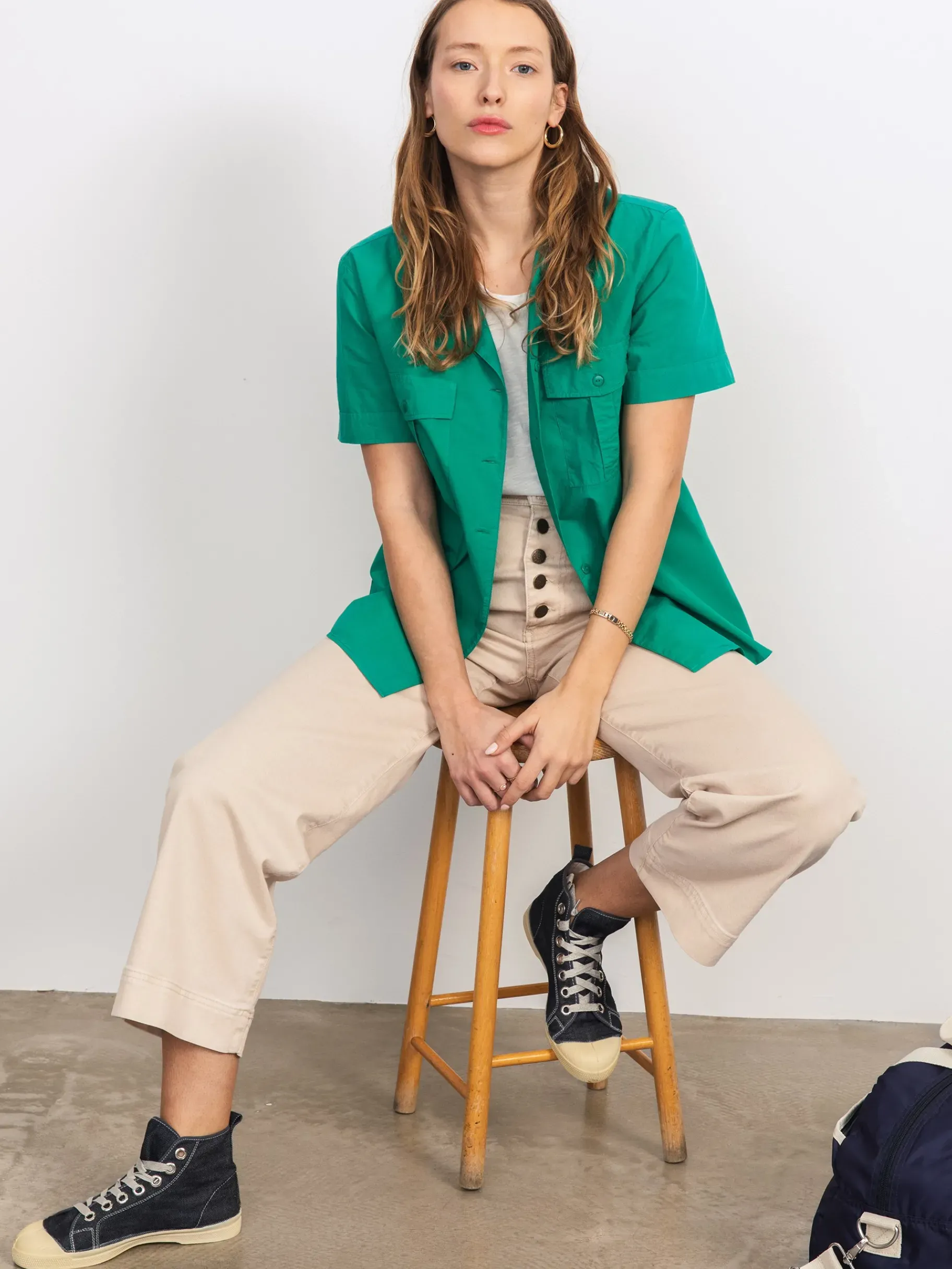 BENSIMON Pantalons<Pantalon estele LIN