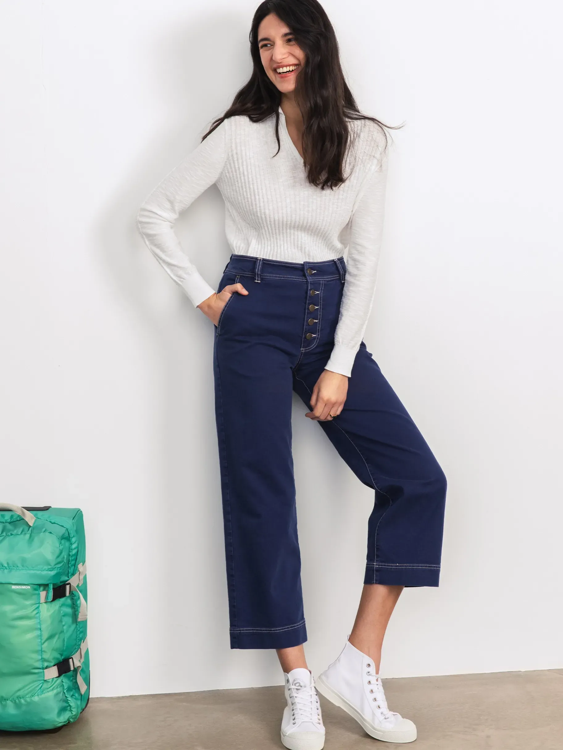 BENSIMON Pantalons<Pantalon estelline INDIGO