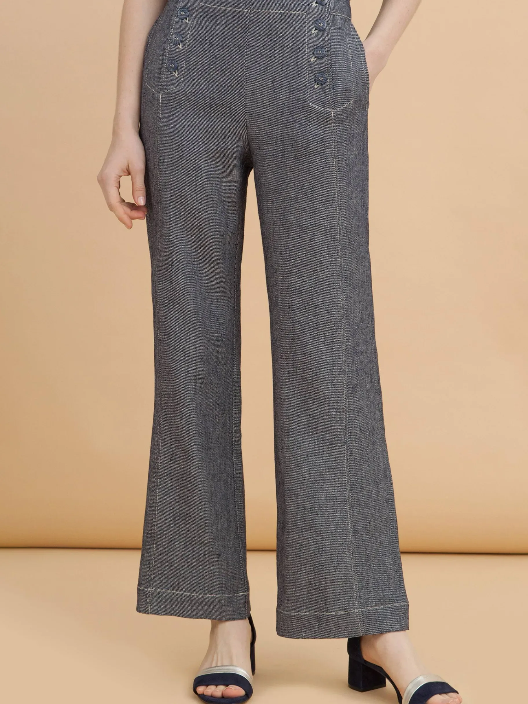 BENSIMON Pantalons<Pantalon famie DENIM