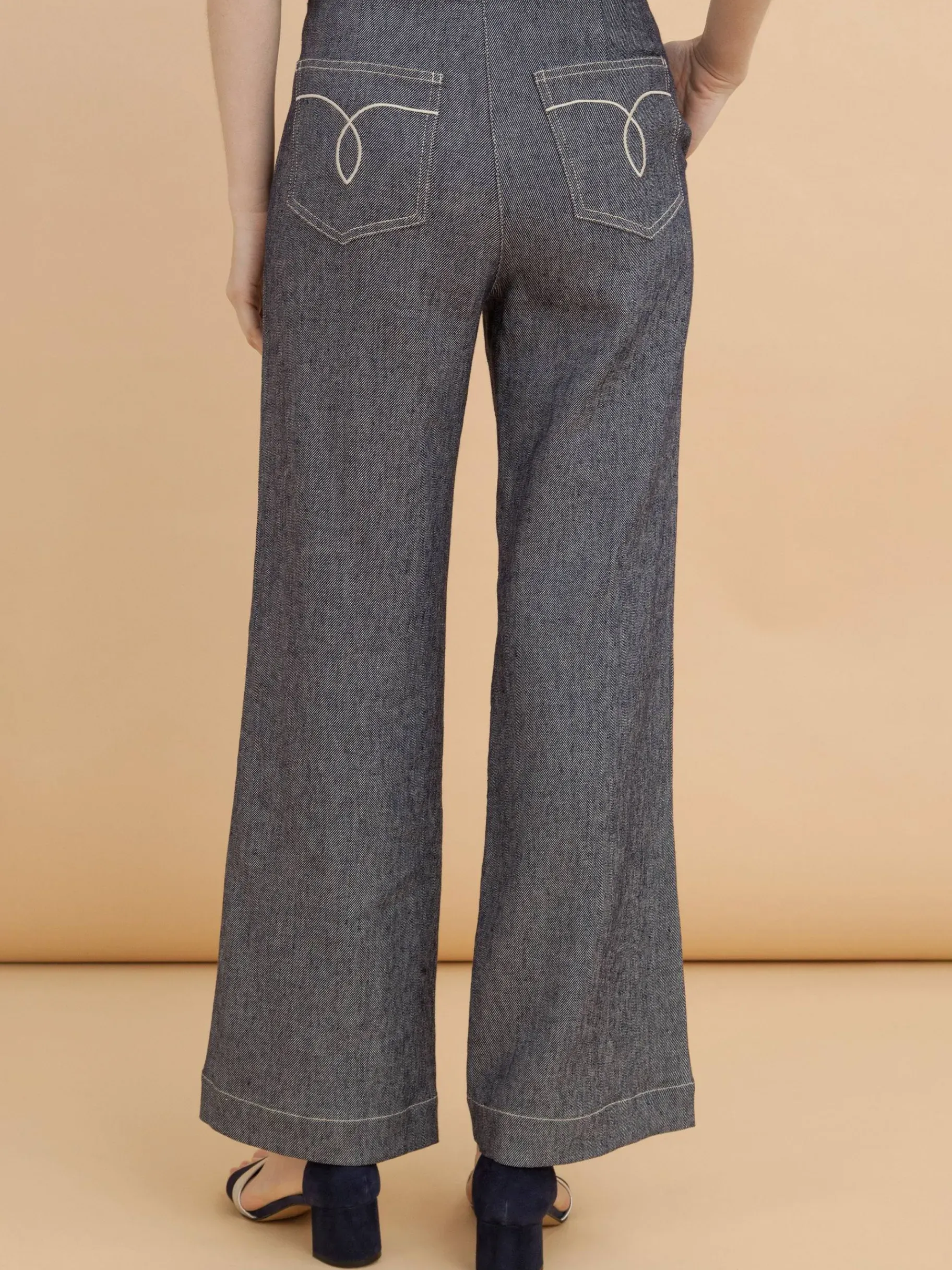 BENSIMON Pantalons<Pantalon famie DENIM
