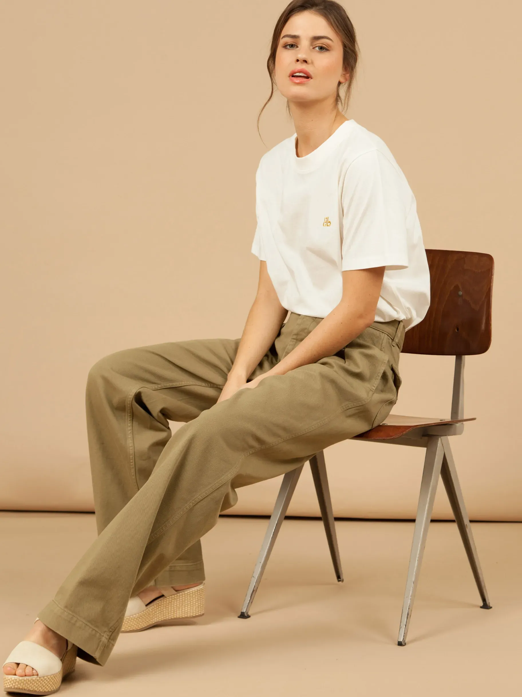 BENSIMON Pantalons<Pantalon flint KAKI
