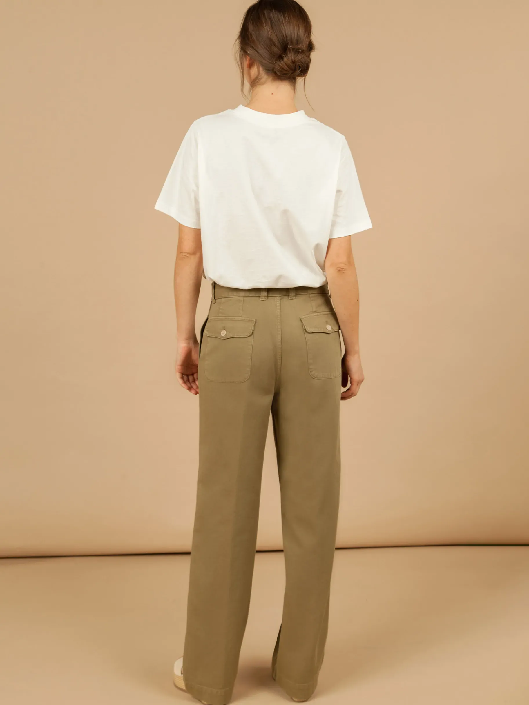 BENSIMON Pantalons<Pantalon flint KAKI