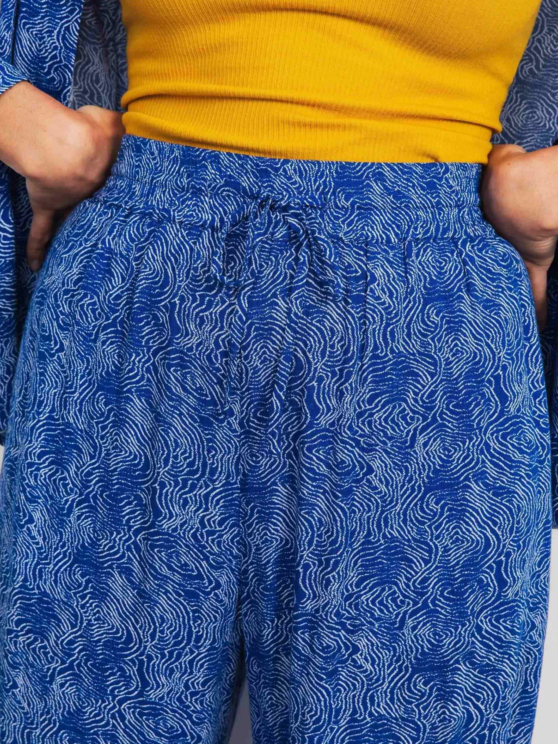 BENSIMON Pantalons<Pantalon gunther PRINT JAPON