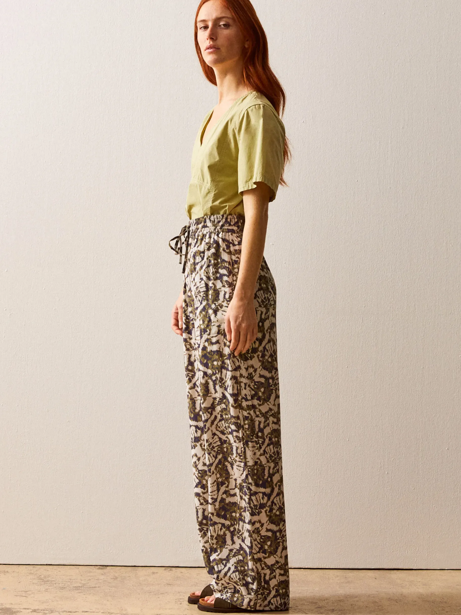 BENSIMON Pantalons<Pantalon gunther CAMO D'ETE