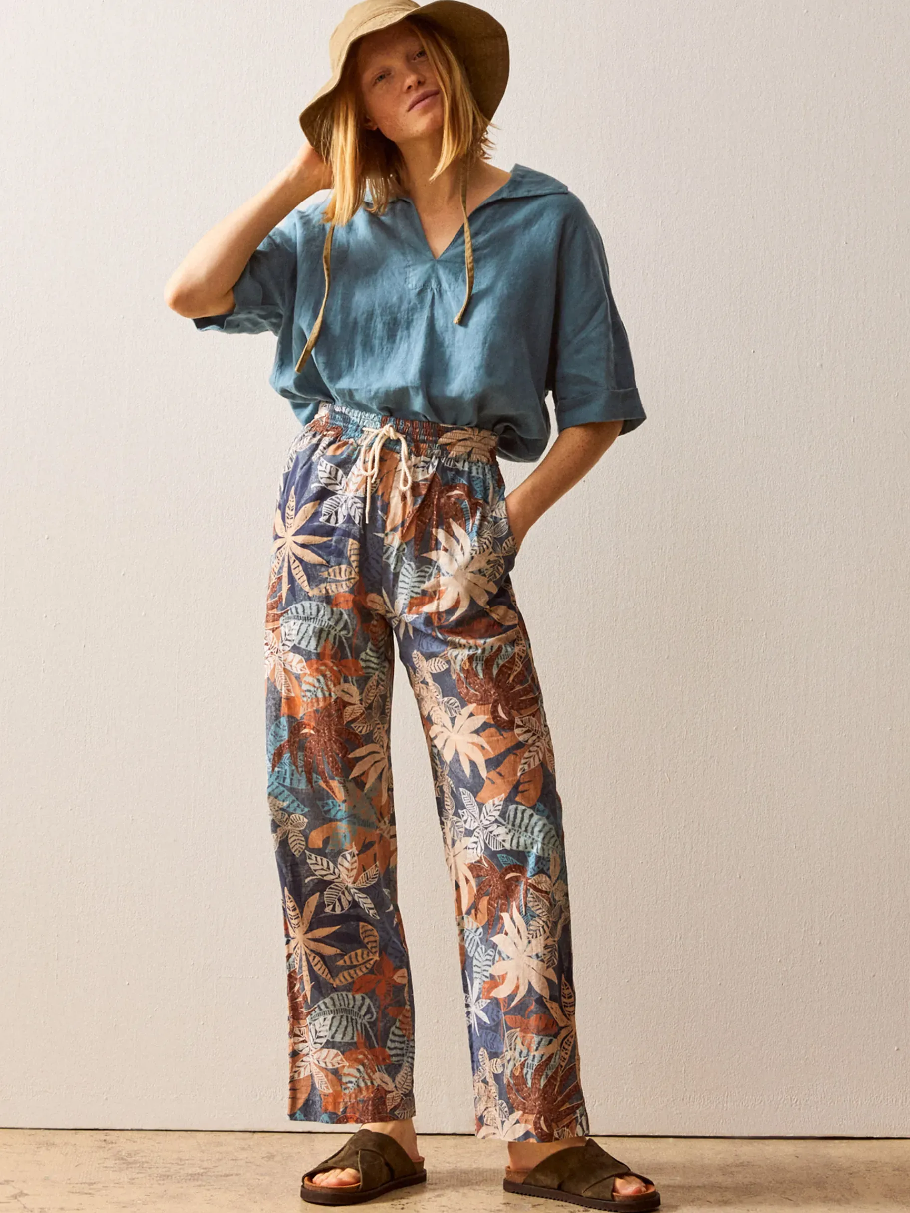 BENSIMON Pantalons<Pantalon gunther IMPR. CRUISE
