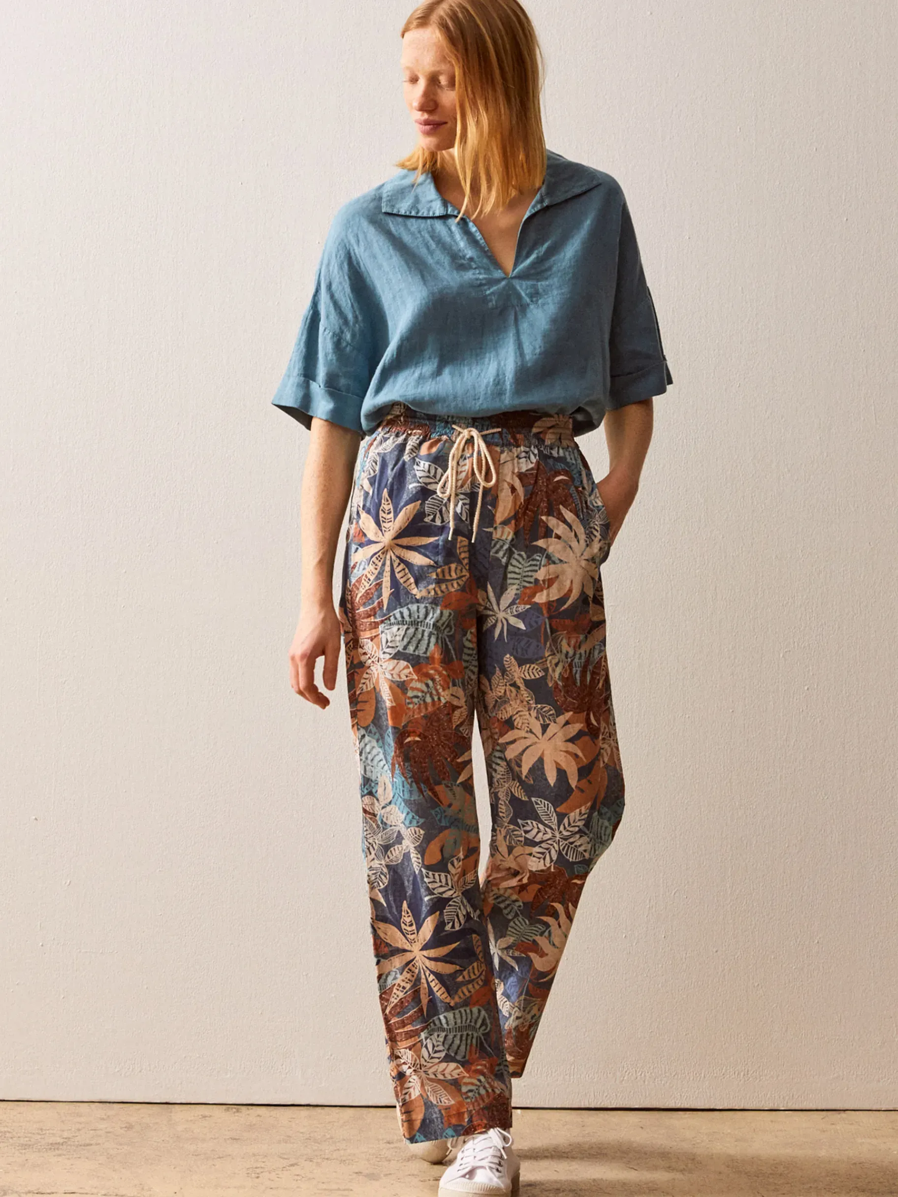 BENSIMON Pantalons<Pantalon gunther IMPR. CRUISE
